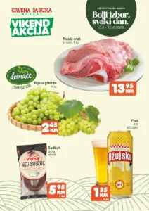 Crvena jabuka katalog akcija strana 1 – važi od 13.8. do 15.8.2026.