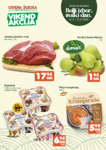 Crvena jabuka katalog akcija strana 1 – važi od 20.8. do 22.8.2026.