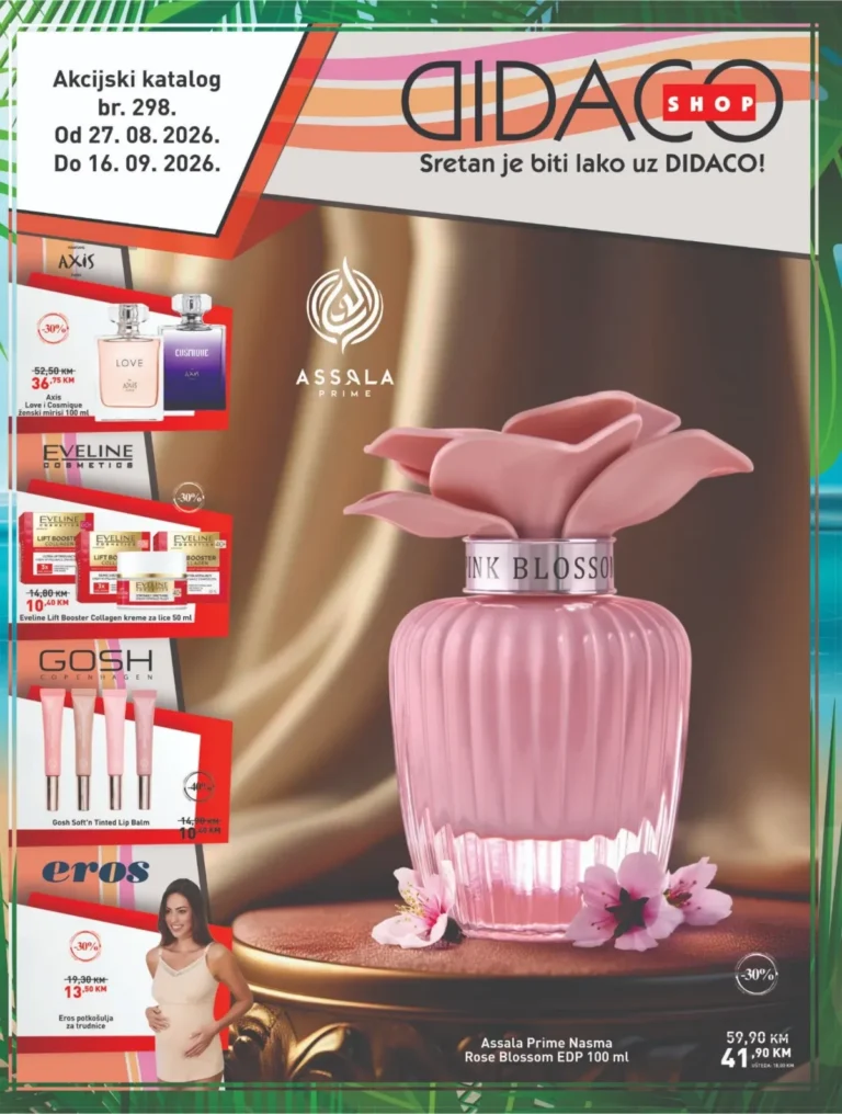 Didaco katalog akcija strana 1 – važi od 27.8. do 16.9.2026.