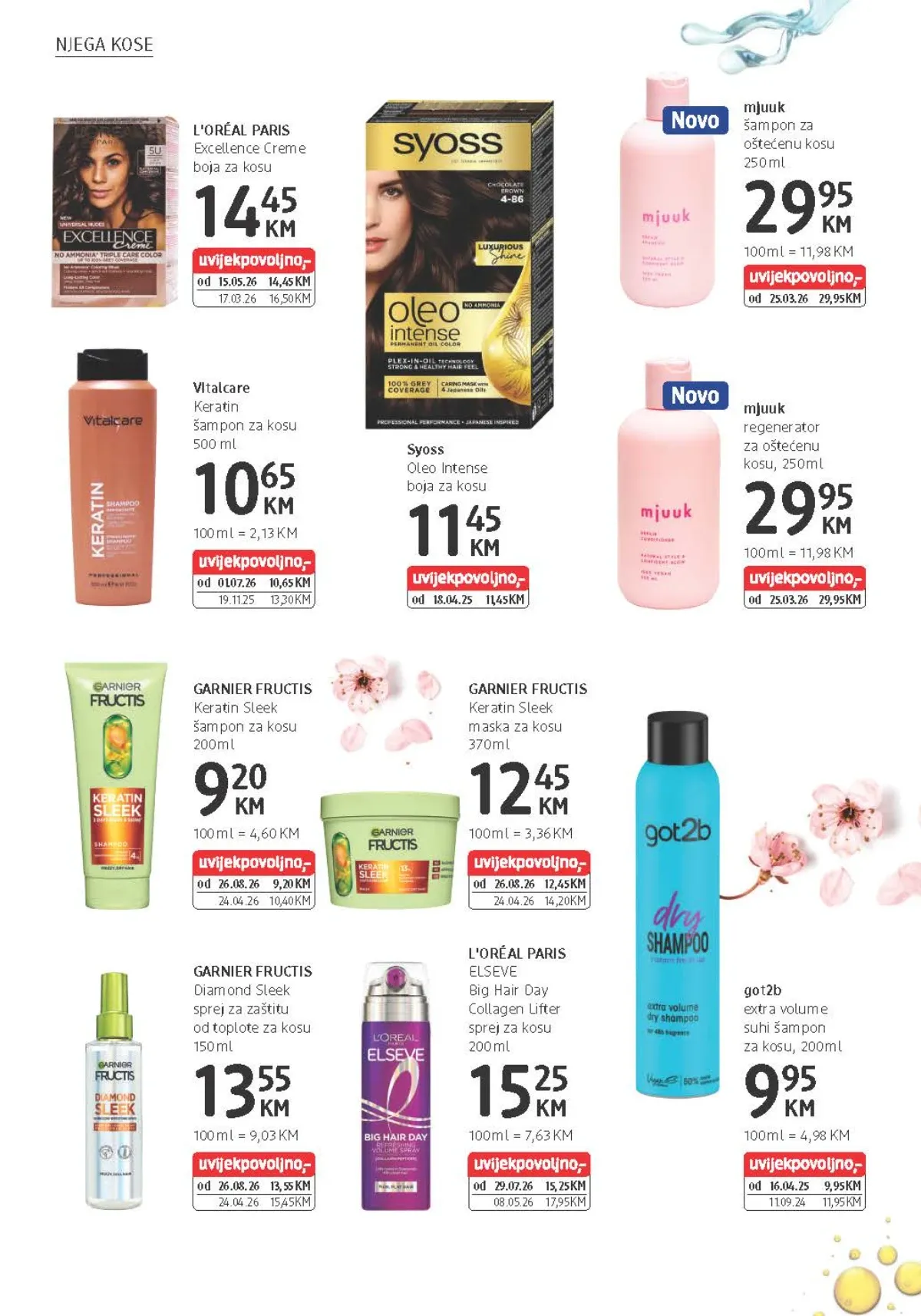 dm katalog akcija strana 10 – važi od 26.8. do 8.9.2026.