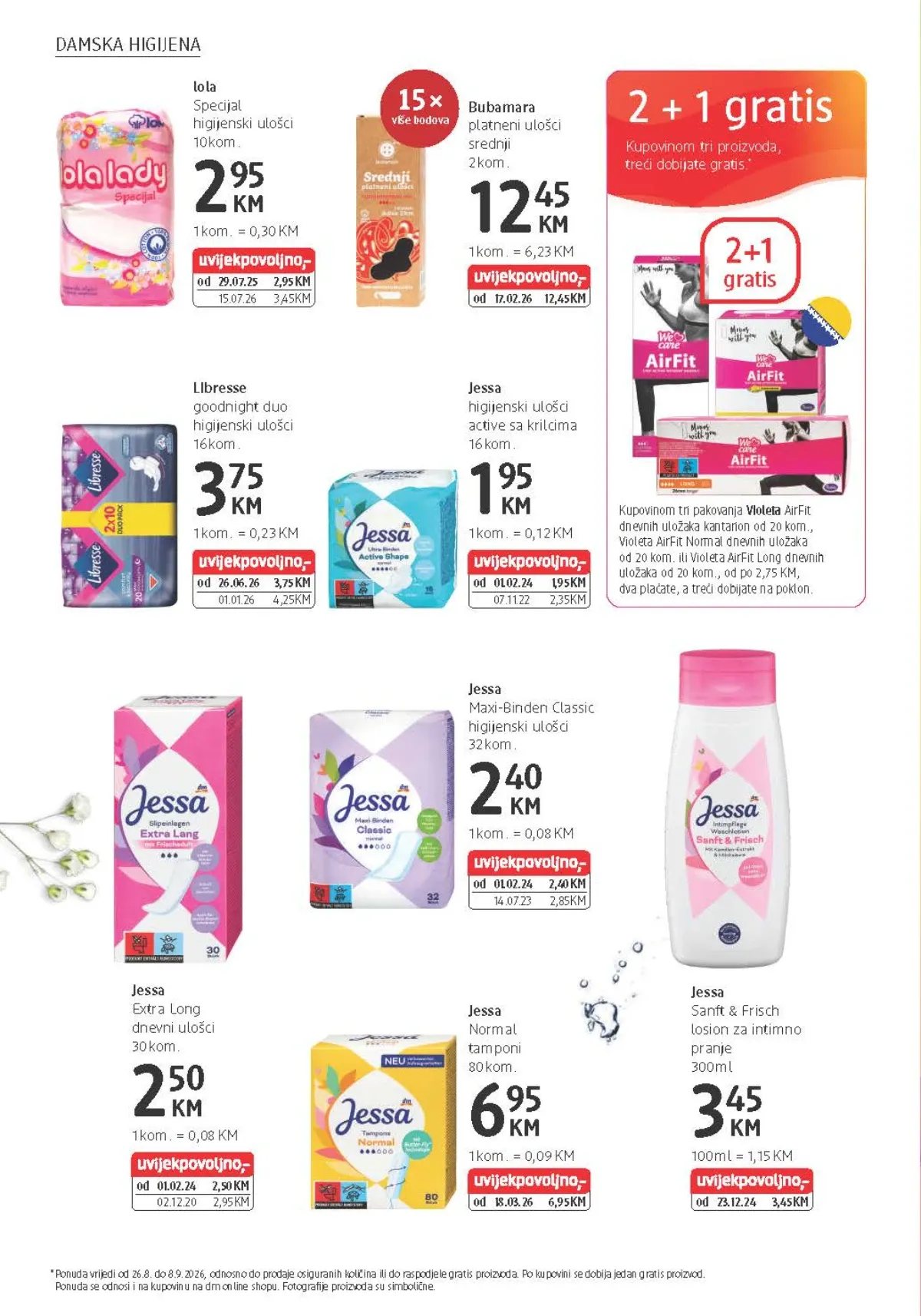 dm katalog akcija strana 14 – važi od 26.8. do 8.9.2026.