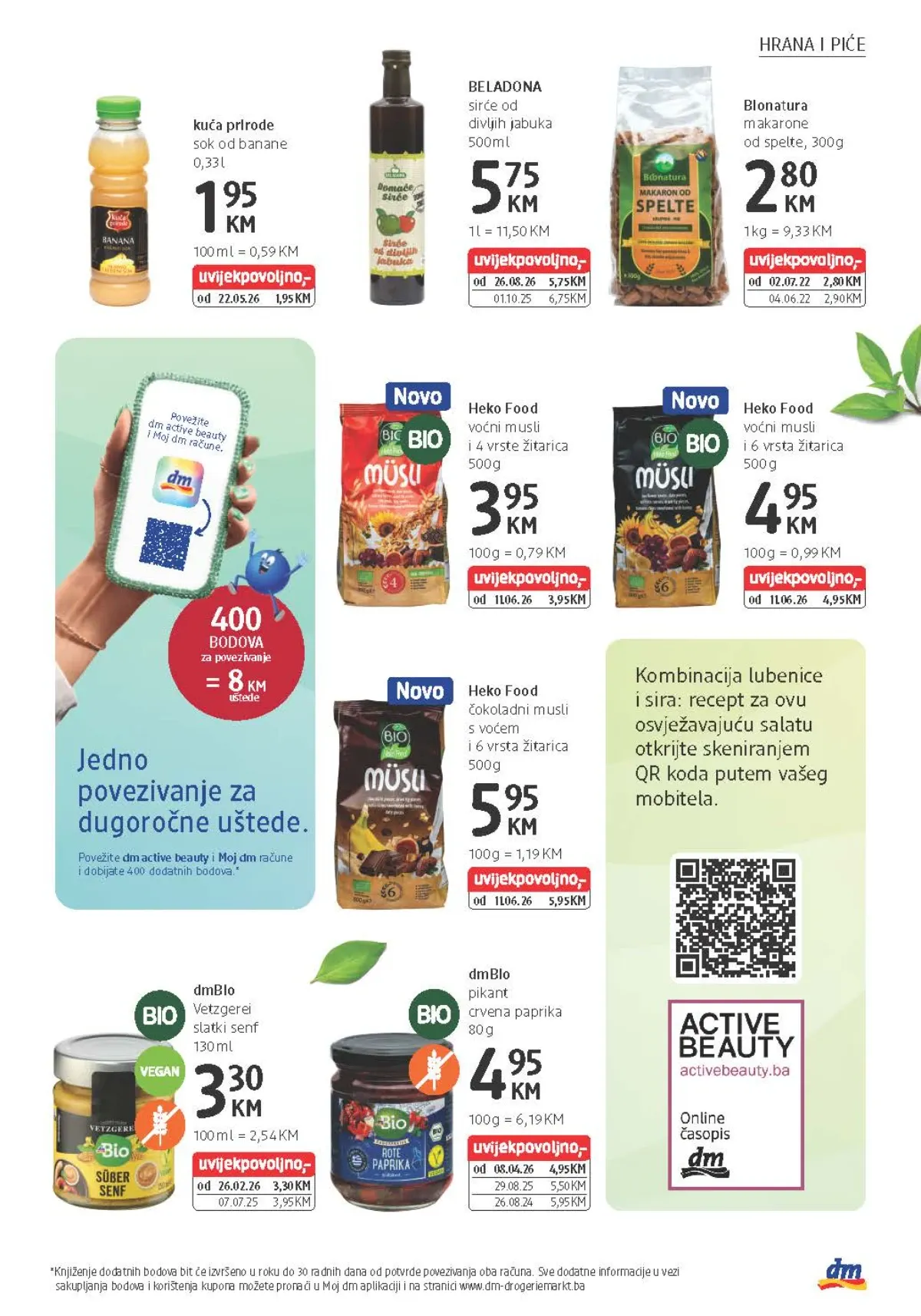dm katalog akcija strana 5 – važi od 26.8. do 8.9.2026.