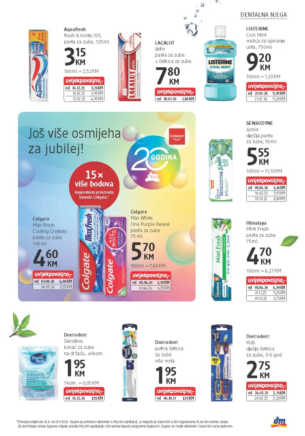 dm katalog akcija strana 7 – važi od 26.8. do 8.9.2026.