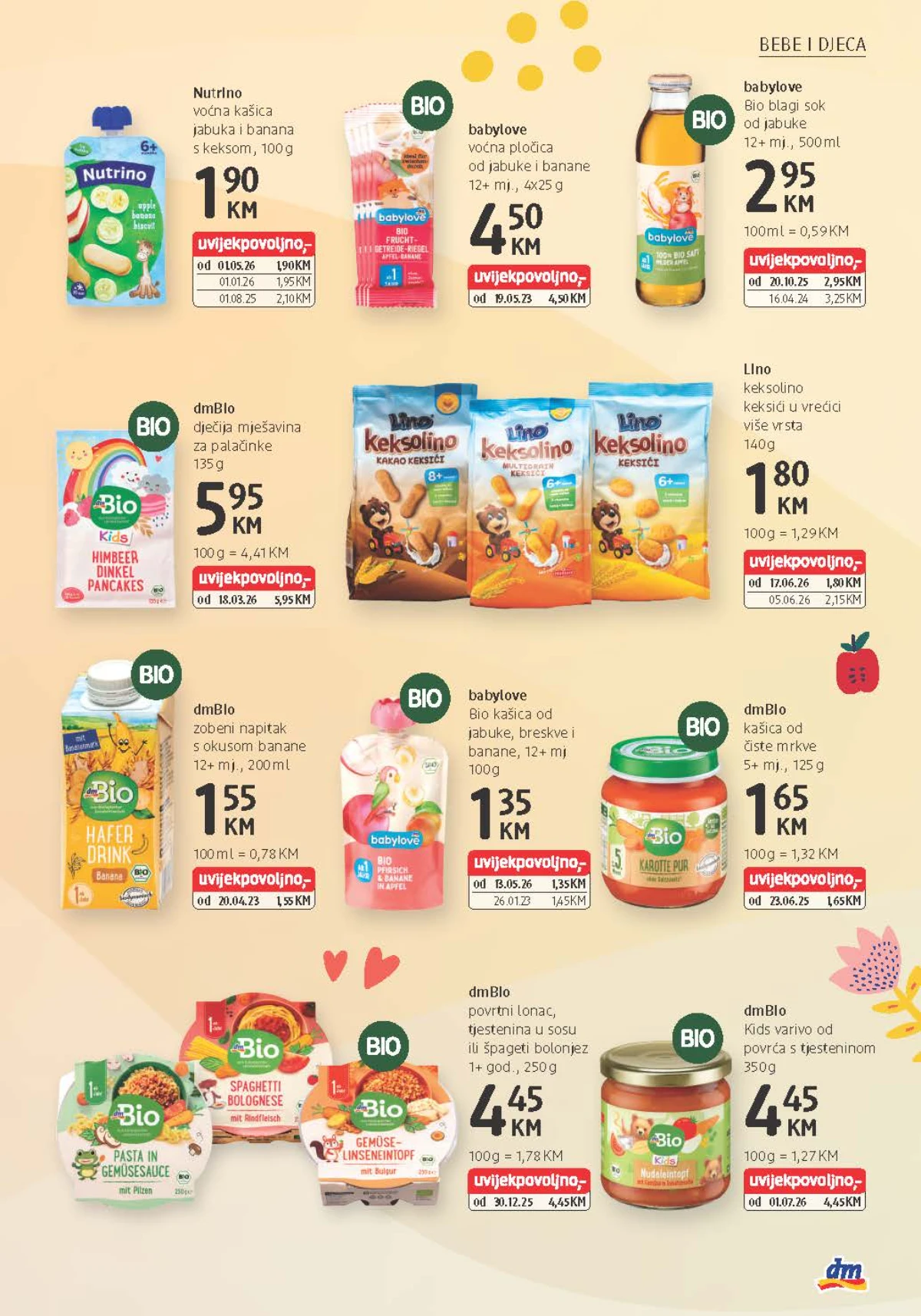 dm katalog akcija strana 9 – važi od 29.7. do 11.8.2026.
