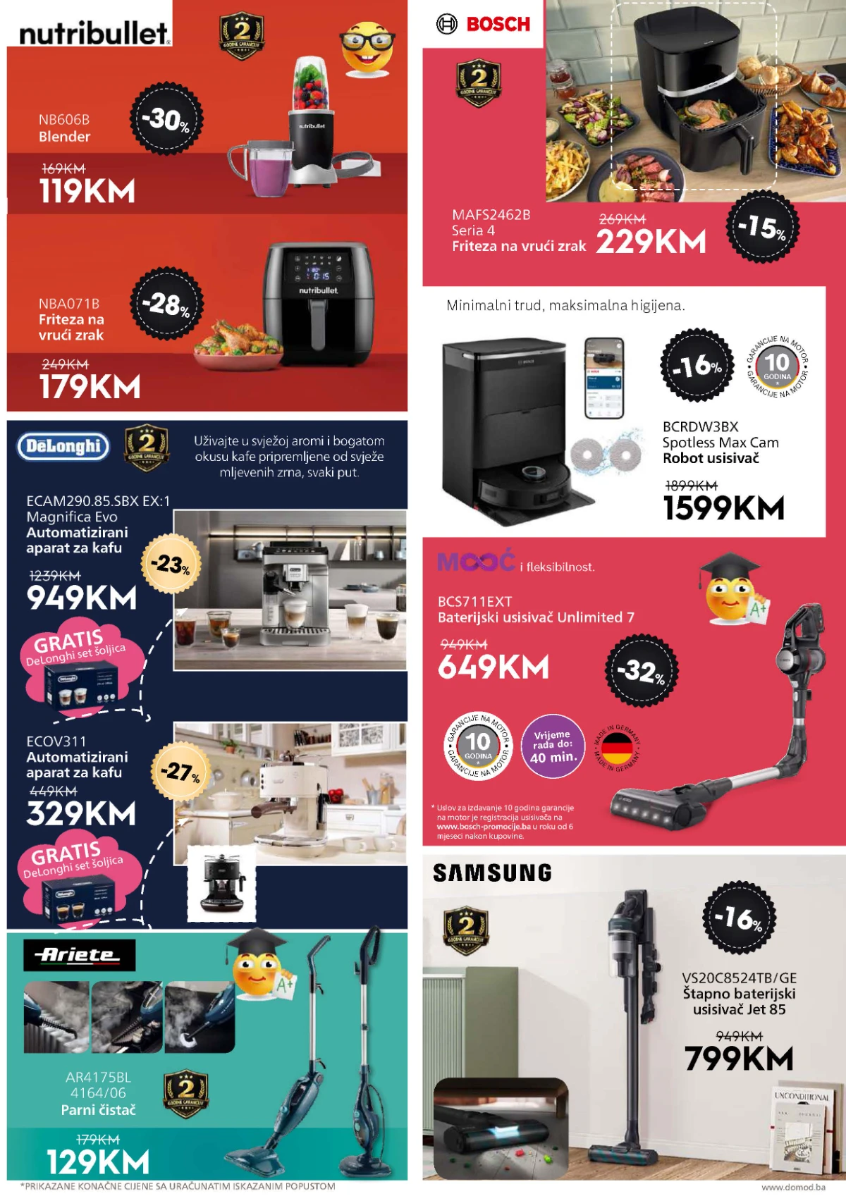 Domod katalog akcija strana 16 – važi od 14.8. do 10.9.2026.