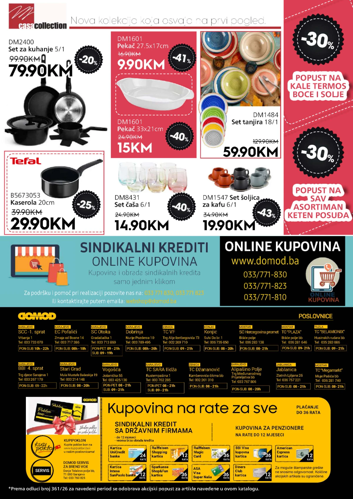 Domod katalog akcija strana 17 – važi od 14.8. do 10.9.2026.