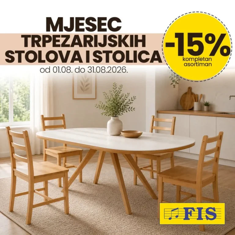 FIS katalog akcija strana 1 – važi od 1.8. do 31.8.2026.