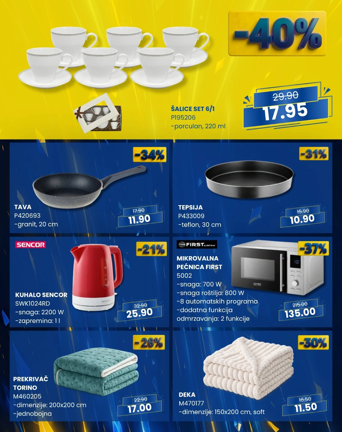 FIS katalog akcija strana 2 – važi od 13.8. do 19.8.2026.