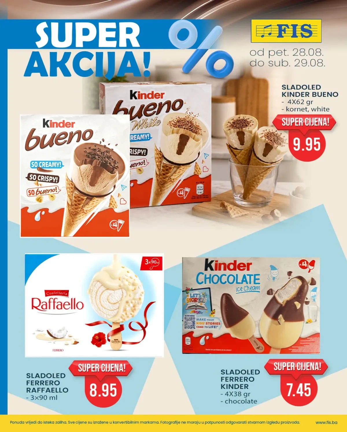FIS katalog akcija strana 4 – važi od 28.8. do 29.8.2026.