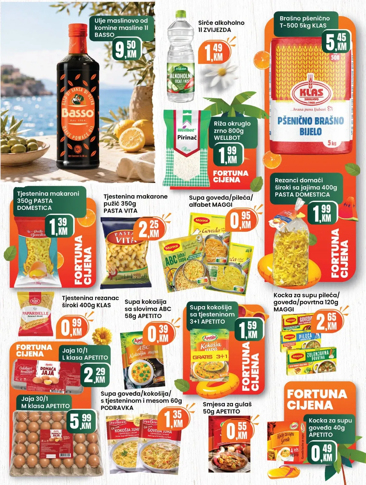 Fortuna katalog akcija strana 10 – važi od 1.8. do 31.8.2026.