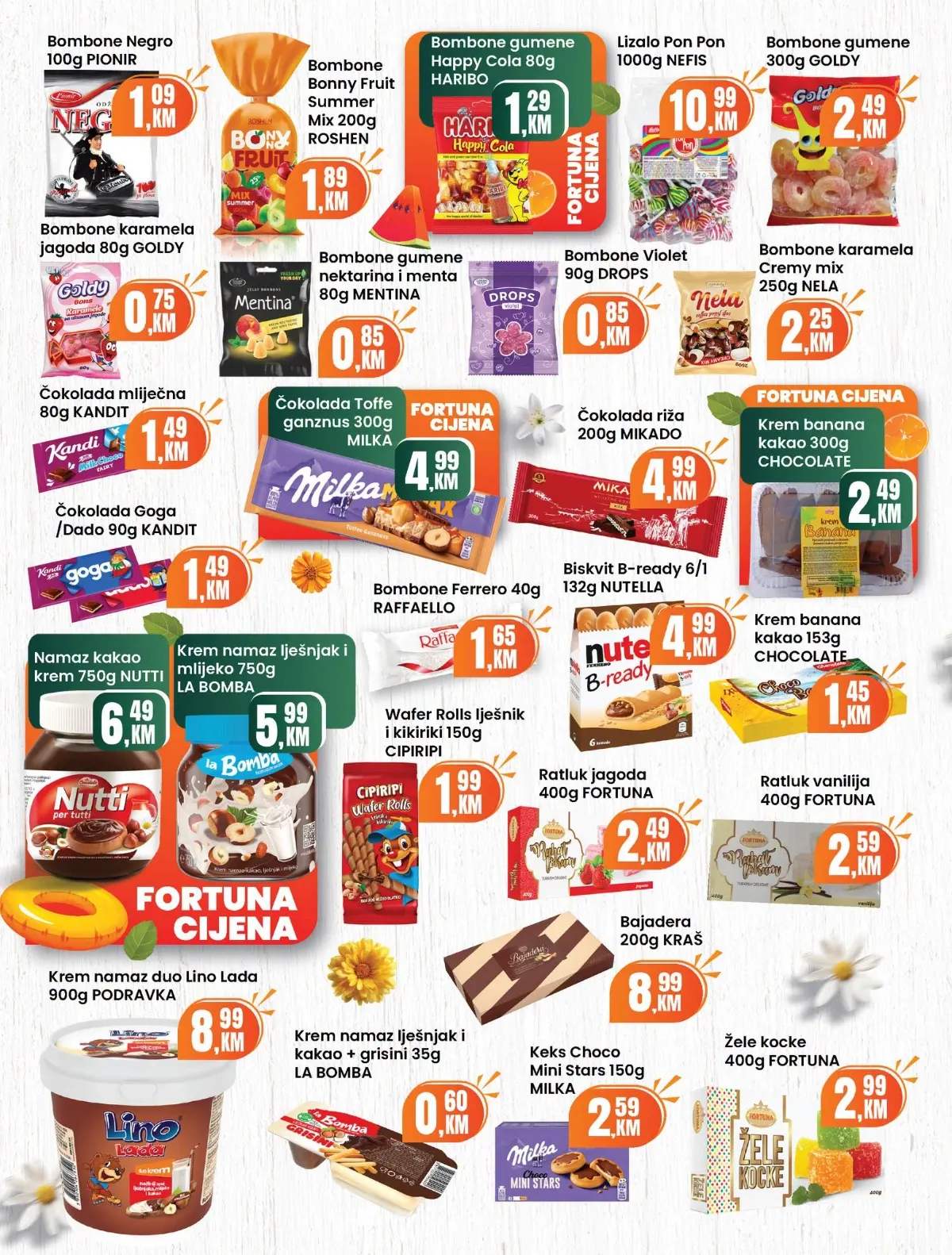 Fortuna katalog akcija strana 14 – važi od 1.8. do 31.8.2026.