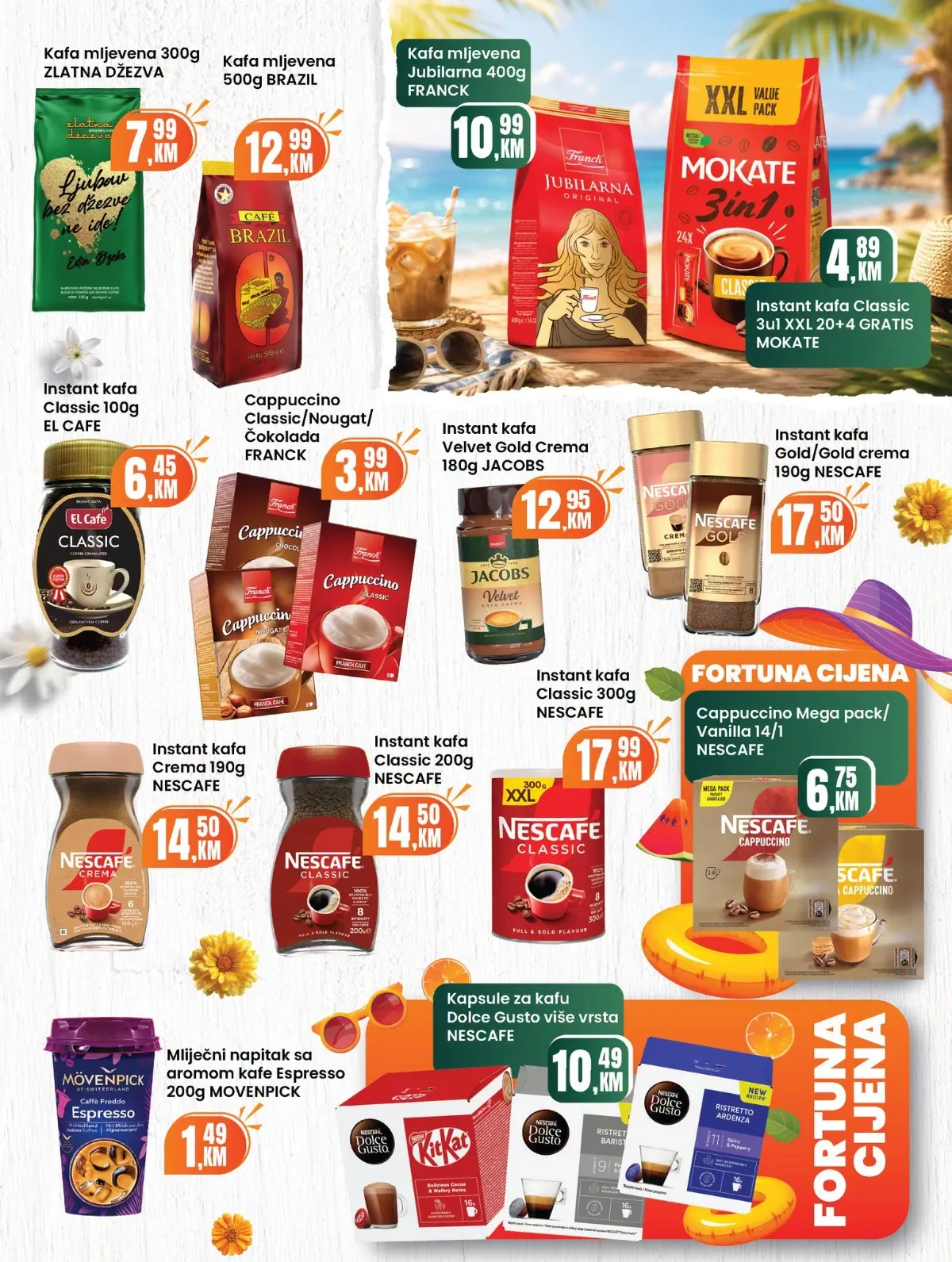 Fortuna katalog akcija strana 15 – važi od 1.8. do 31.8.2026.