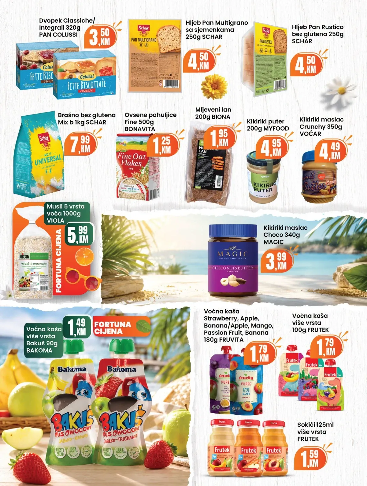 Fortuna katalog akcija strana 16 – važi od 1.8. do 31.8.2026.