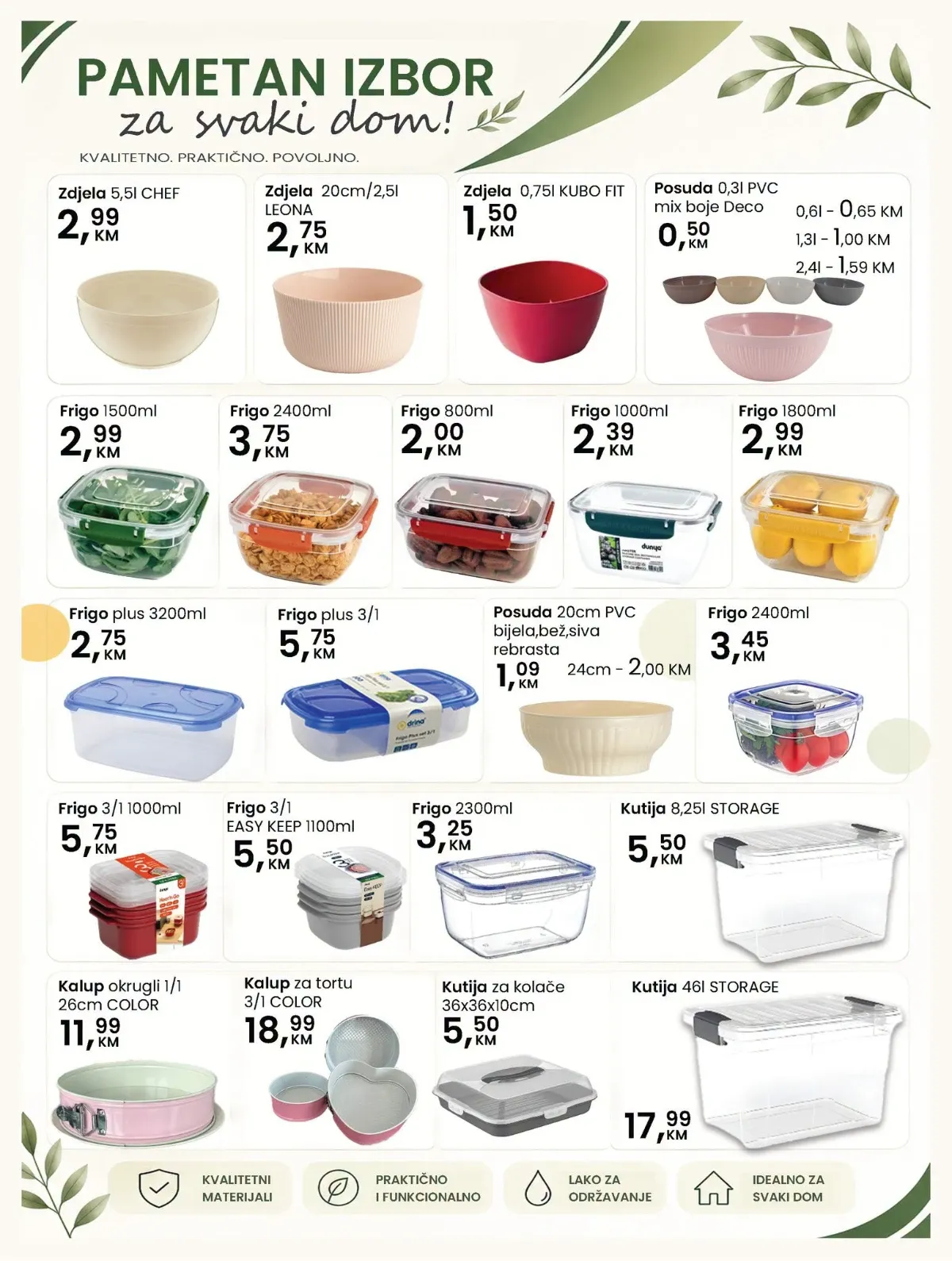 Fortuna katalog akcija strana 17 – važi od 1.8. do 31.8.2026.