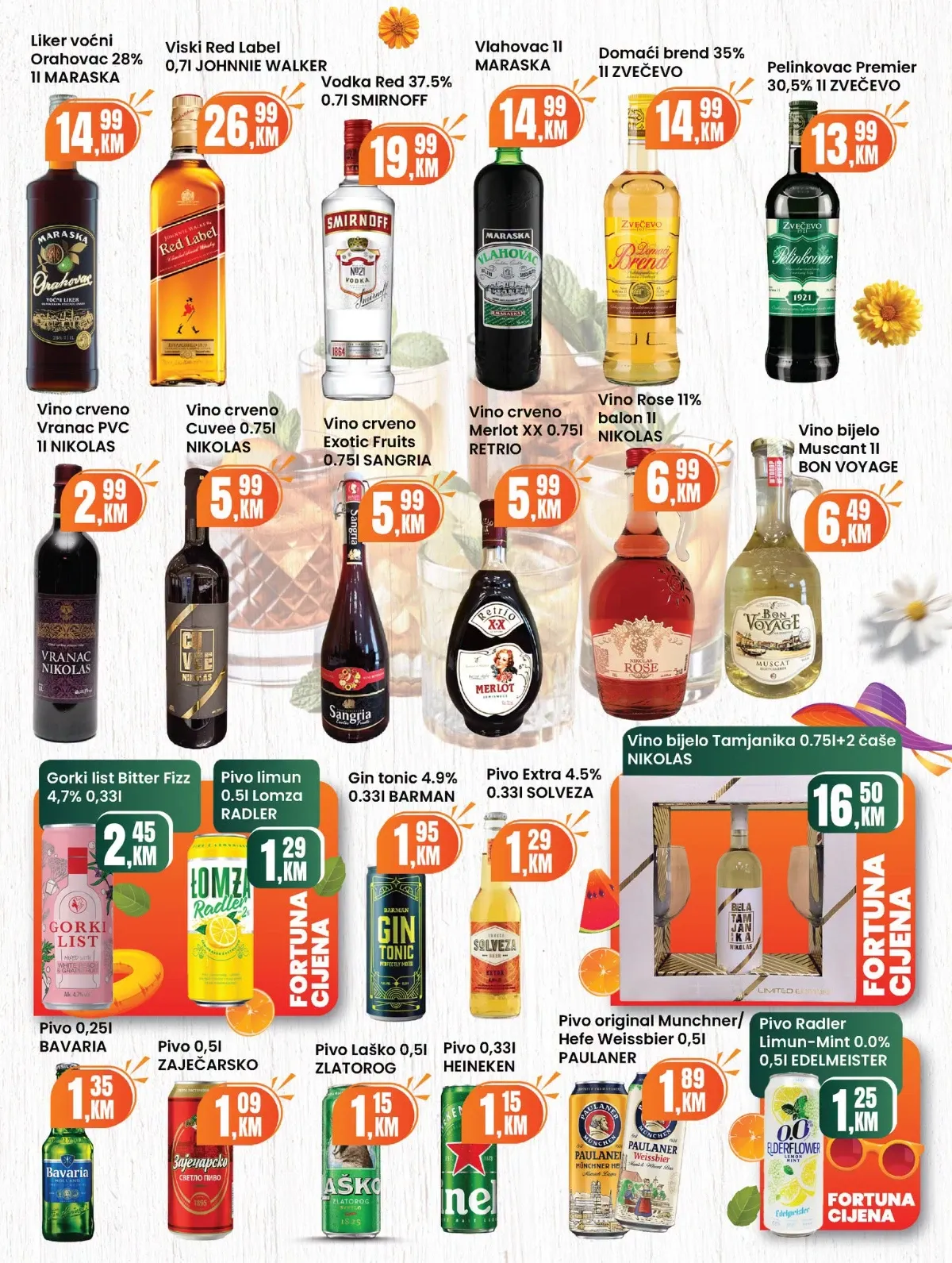 Fortuna katalog akcija strana 19 – važi od 1.8. do 31.8.2026.