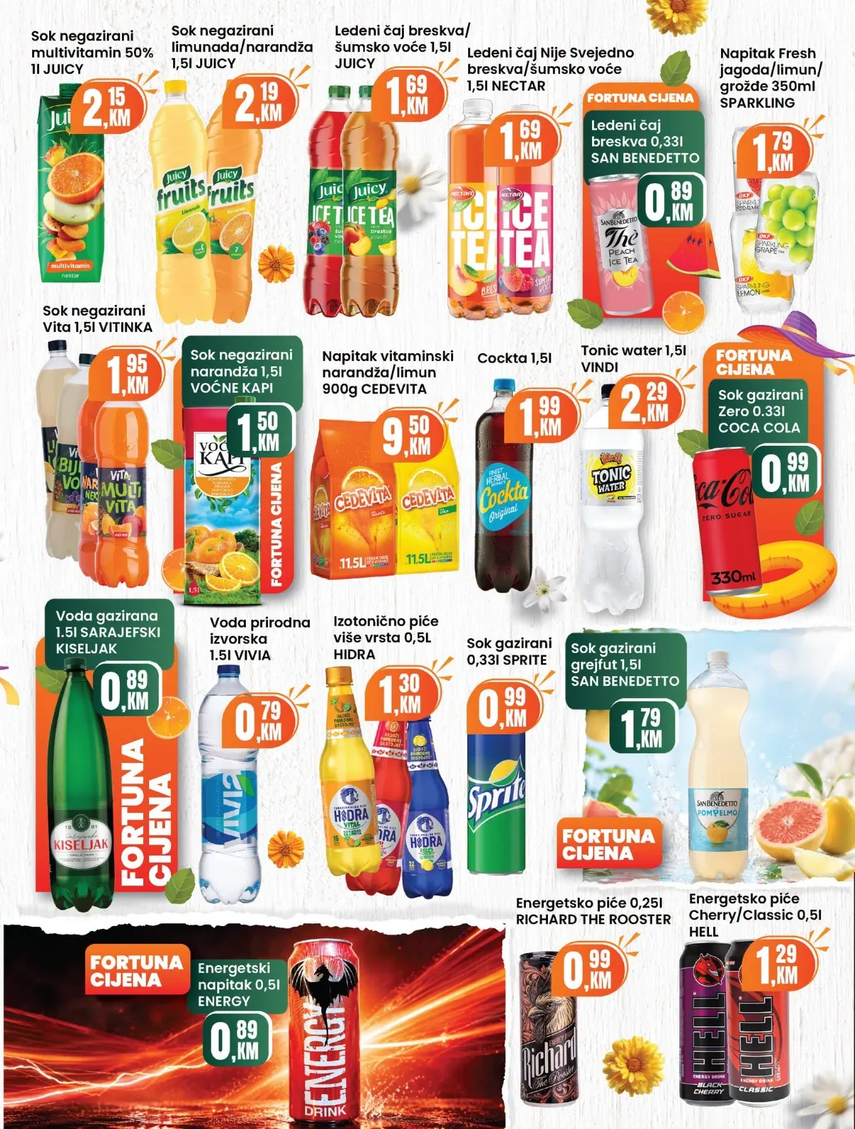 Fortuna katalog akcija strana 20 – važi od 1.8. do 31.8.2026.