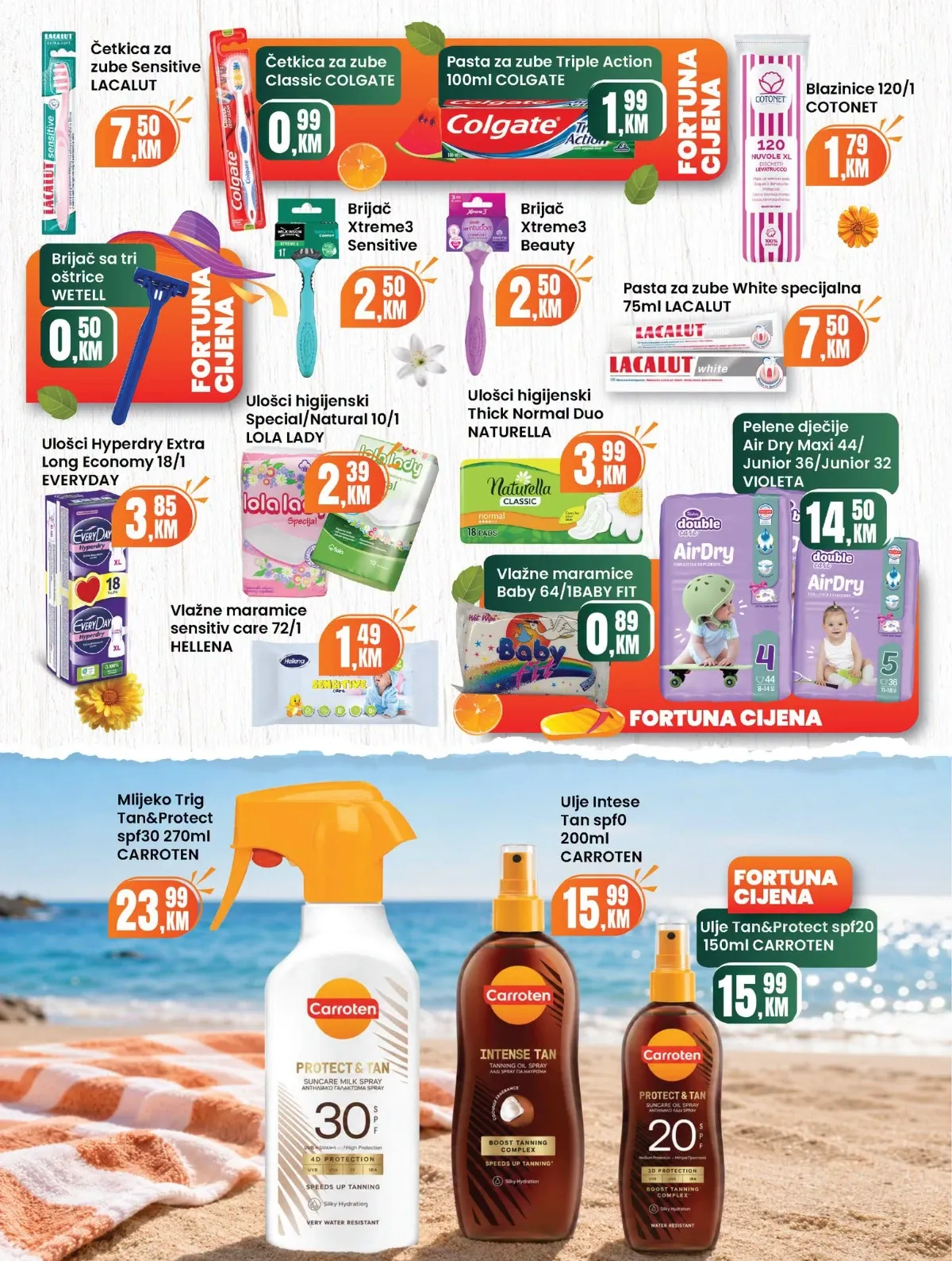 Fortuna katalog akcija strana 26 – važi od 1.8. do 31.8.2026.