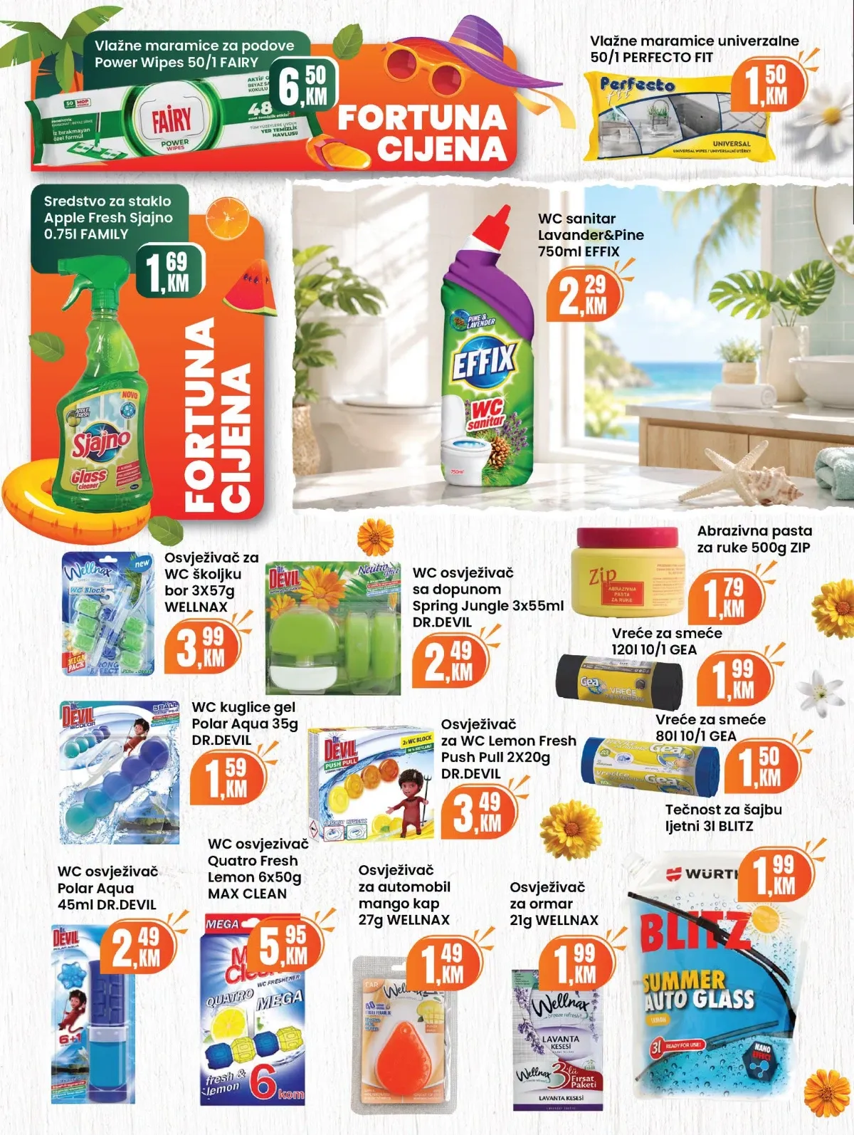 Fortuna katalog akcija strana 28 – važi od 1.8. do 31.8.2026.