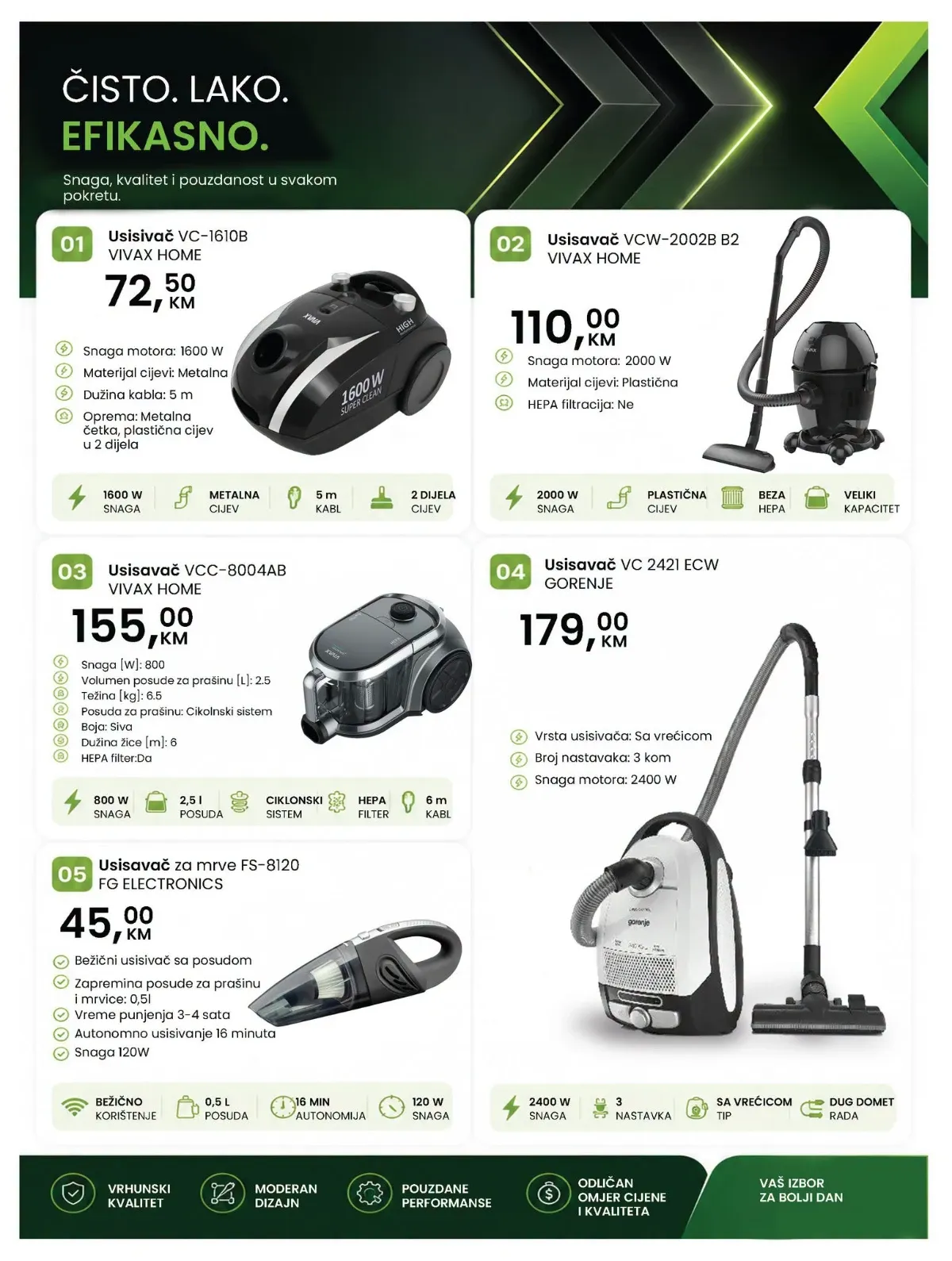 Fortuna katalog akcija strana 3 – važi od 1.8. do 31.8.2026.