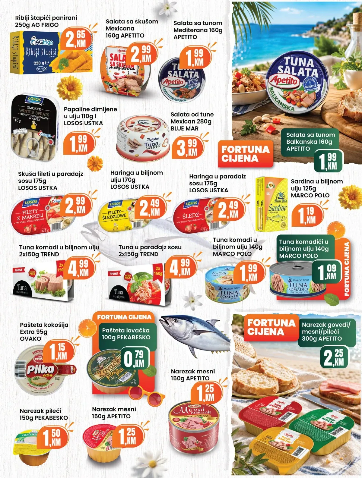 Fortuna katalog akcija strana 4 – važi od 1.8. do 31.8.2026.