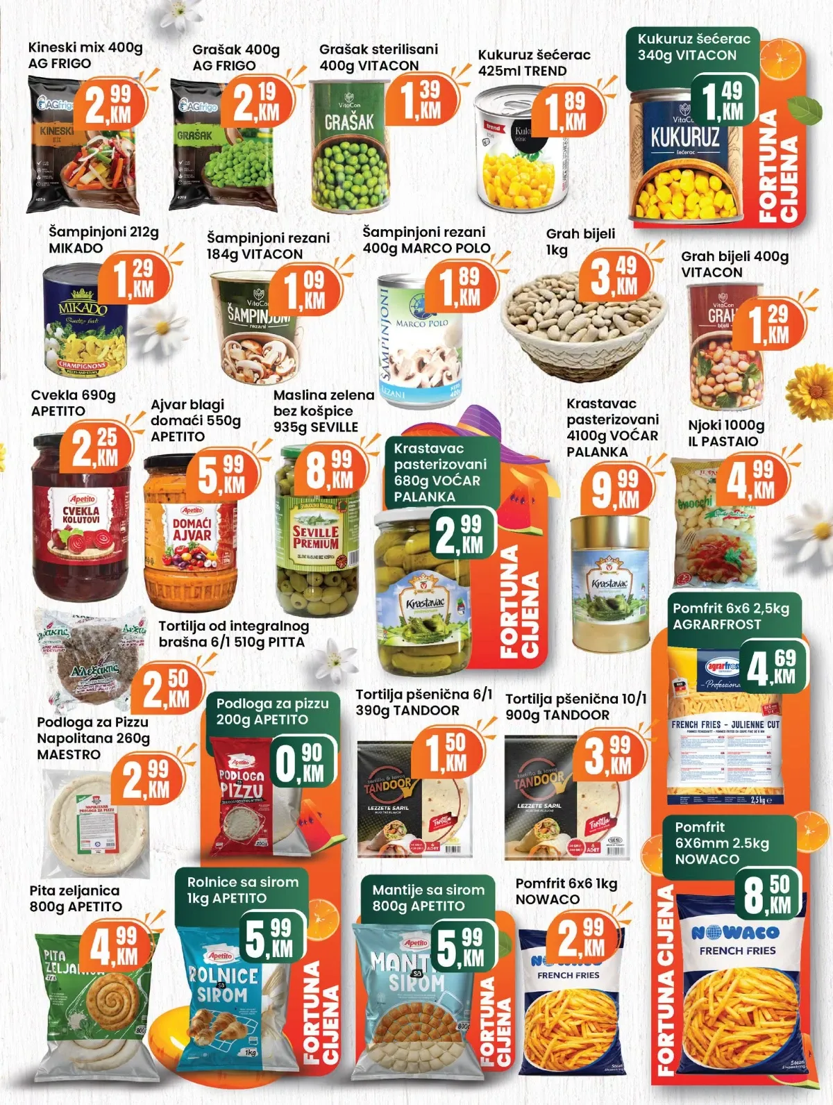 Fortuna katalog akcija strana 5 – važi od 1.8. do 31.8.2026.
