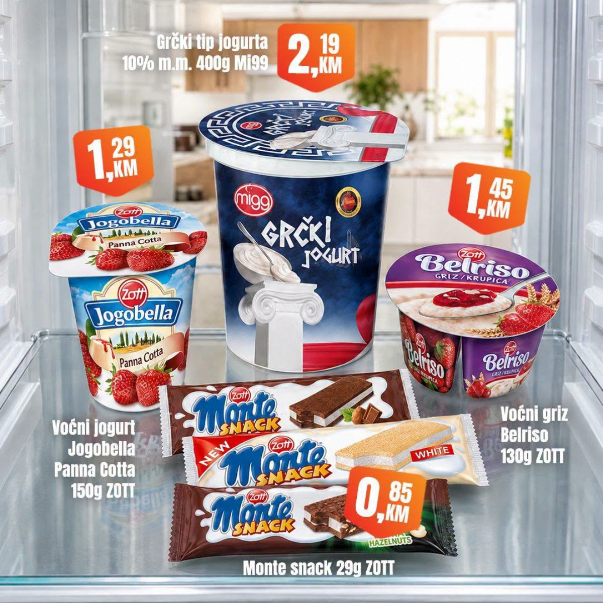 Fortuna katalog akcija strana 9 – važi od 22.8. do 23.8.2026.