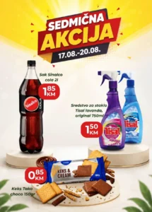 Hass katalog akcija strana 1 – važi od 17.8. do 20.8.2026.