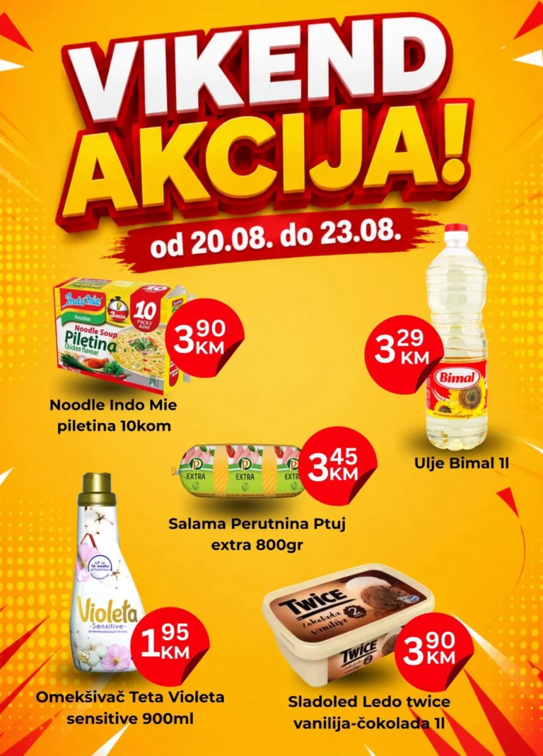 Hass katalog akcija strana 1 – važi od 20.8. do 23.8.2026.