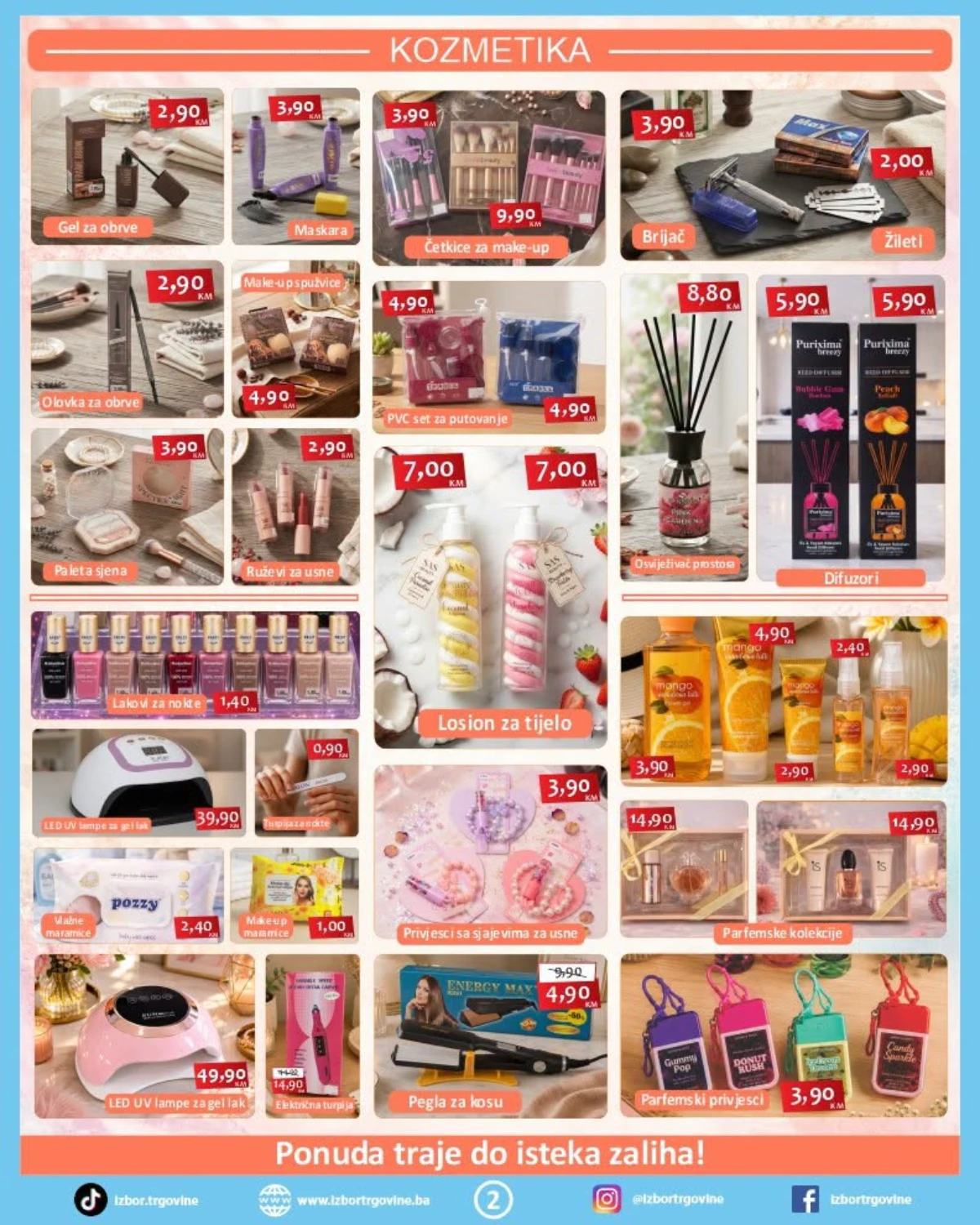 Izbor trgovina katalog akcija strana 2 – važi od 21.8. do 28.8.2026.
