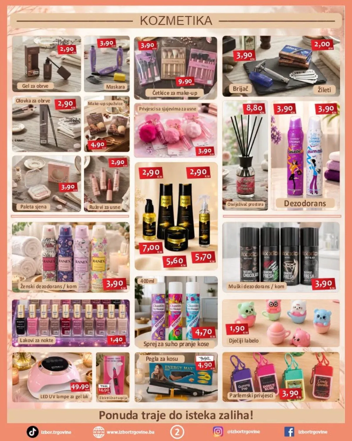 Izbor trgovina katalog akcija strana 2 – važi od 28.8. do 4.9.2026.