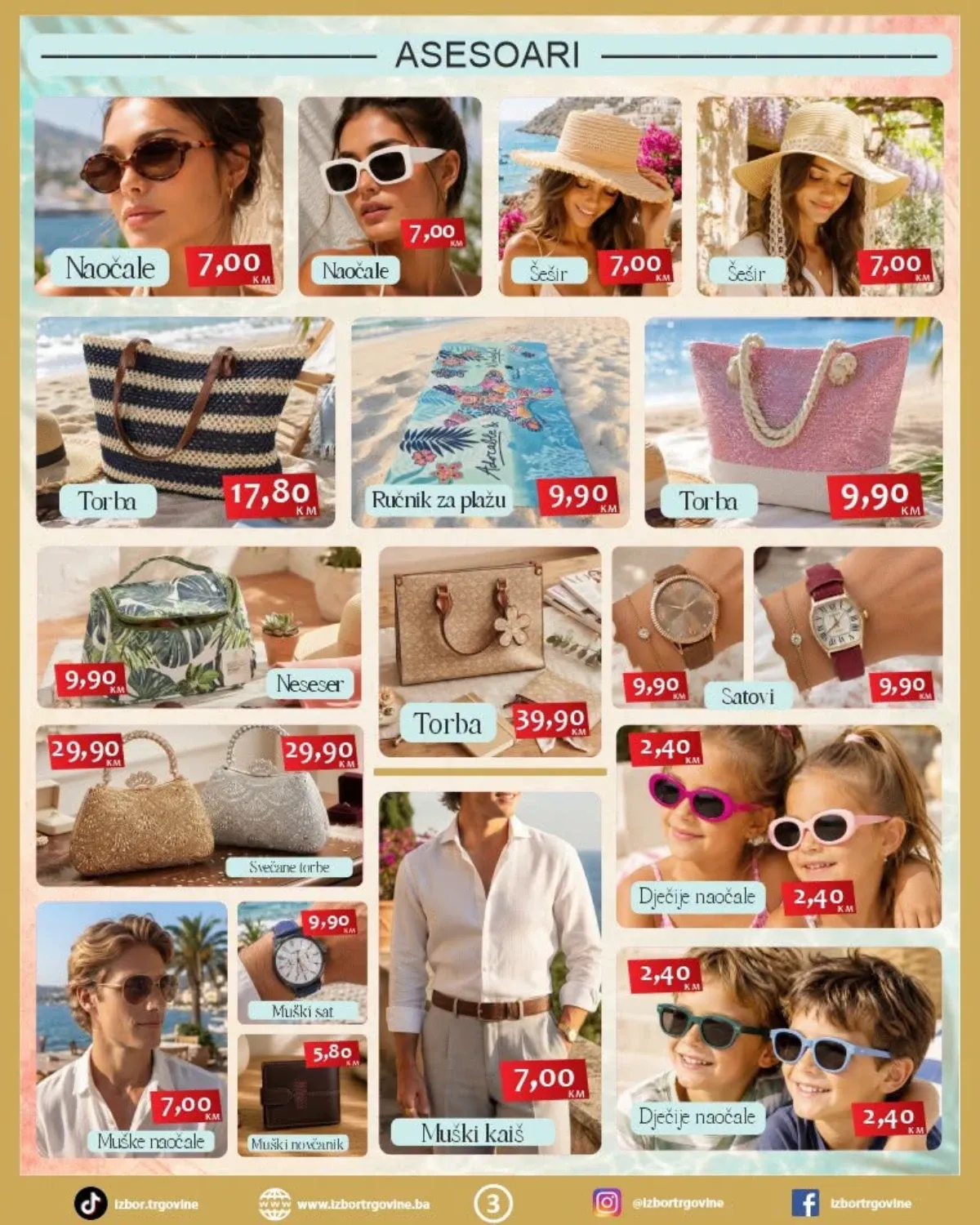 Izbor trgovina katalog akcija strana 3 – važi od 7.8. do 14.8.2026.