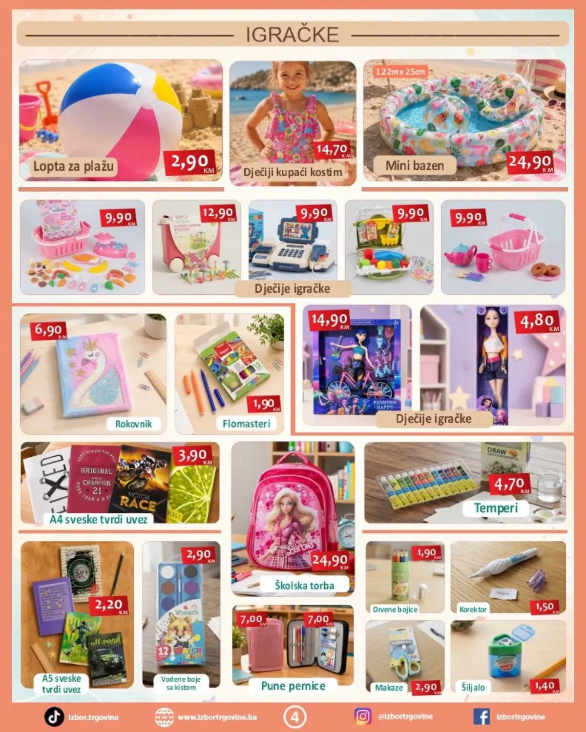 Izbor trgovina katalog akcija strana 4 – važi od 28.8. do 4.9.2026.