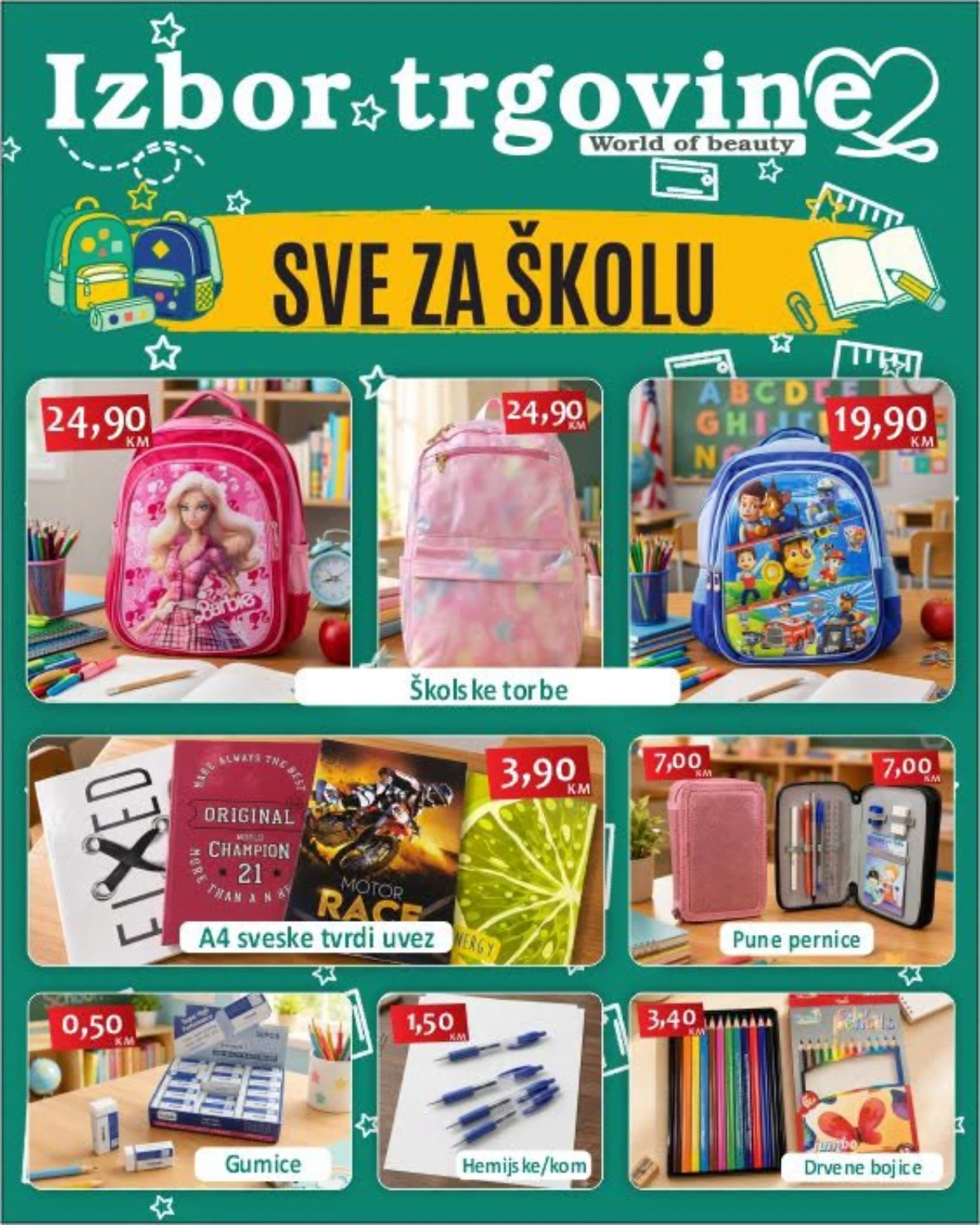 Izbor trgovina katalog akcija strana 7 – važi od 14.8. do 21.8.2026.