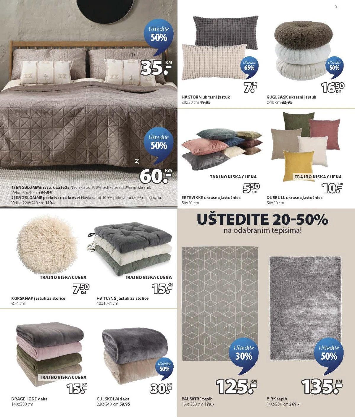 JYSK katalog akcija strana 9