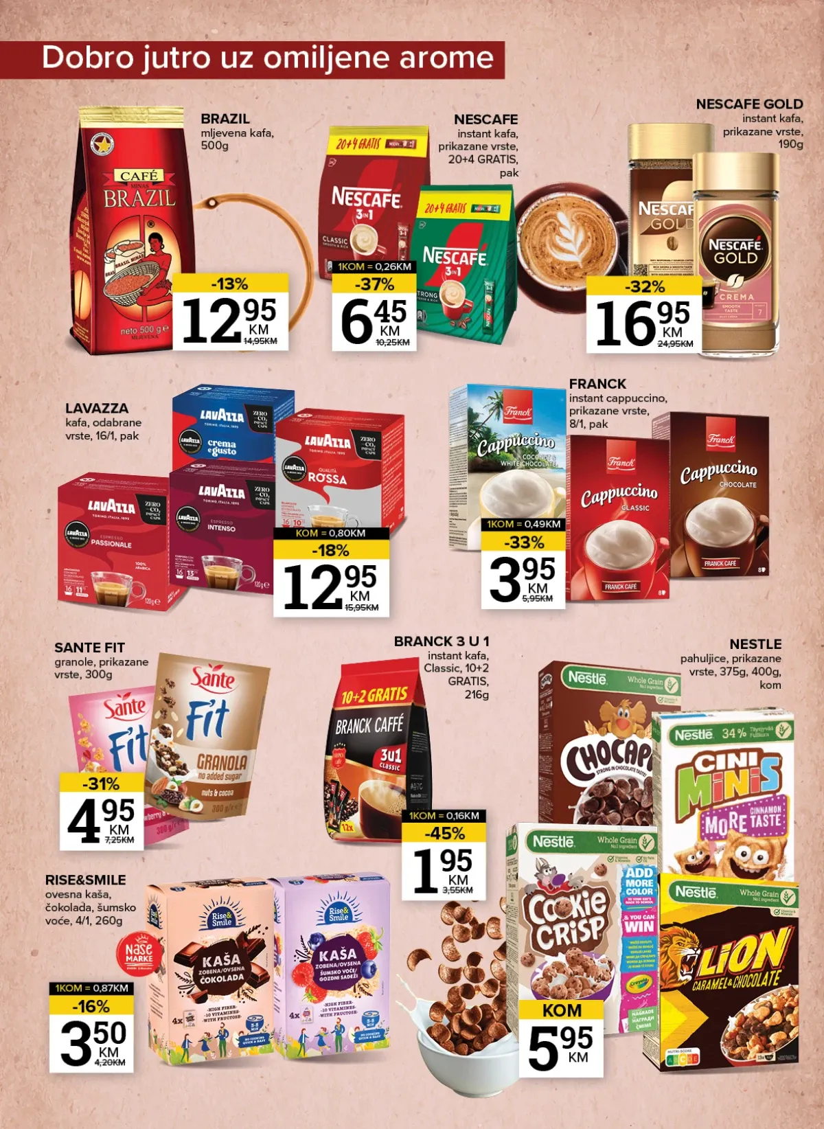 Konzum i Mercator katalog akcija strana 10 – važi od 6.8. do 10.8.2026.