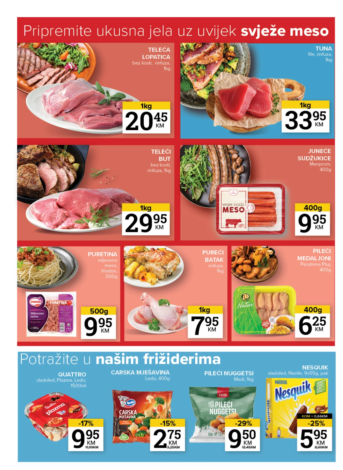 Konzum i Mercator katalog akcija strana 10 – važi od 25.8. do 31.8.2026.