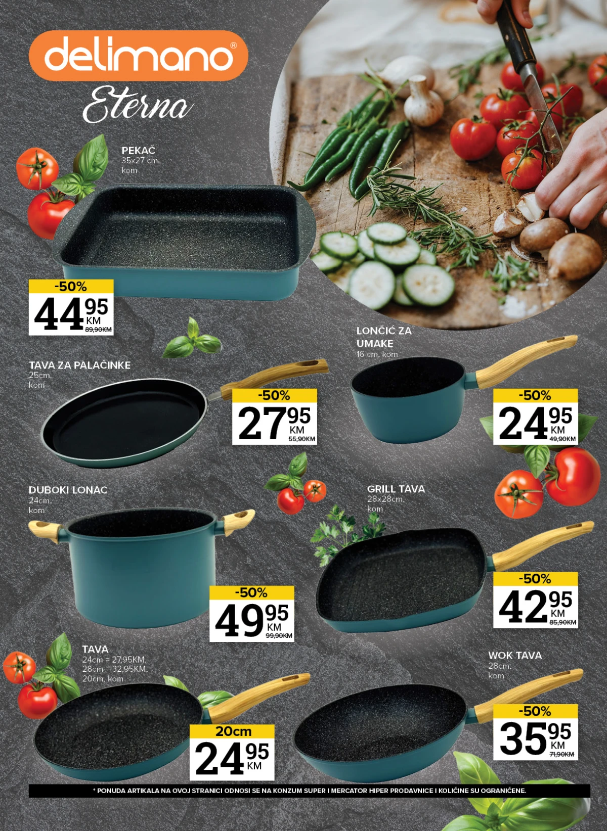 Konzum i Mercator katalog akcija strana 14 – važi od 14.5. do 30.8.2026.