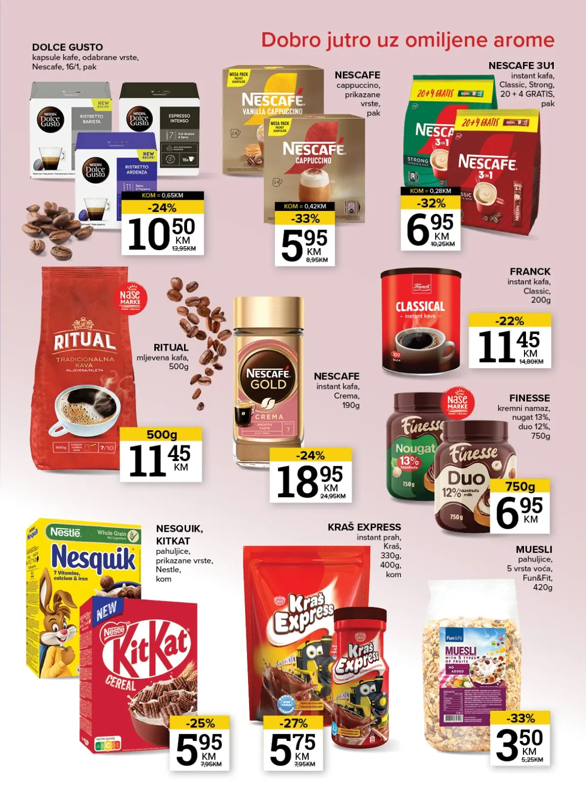 Konzum i Mercator katalog akcija strana 15 – važi od 1.9. do 7.9.2026.