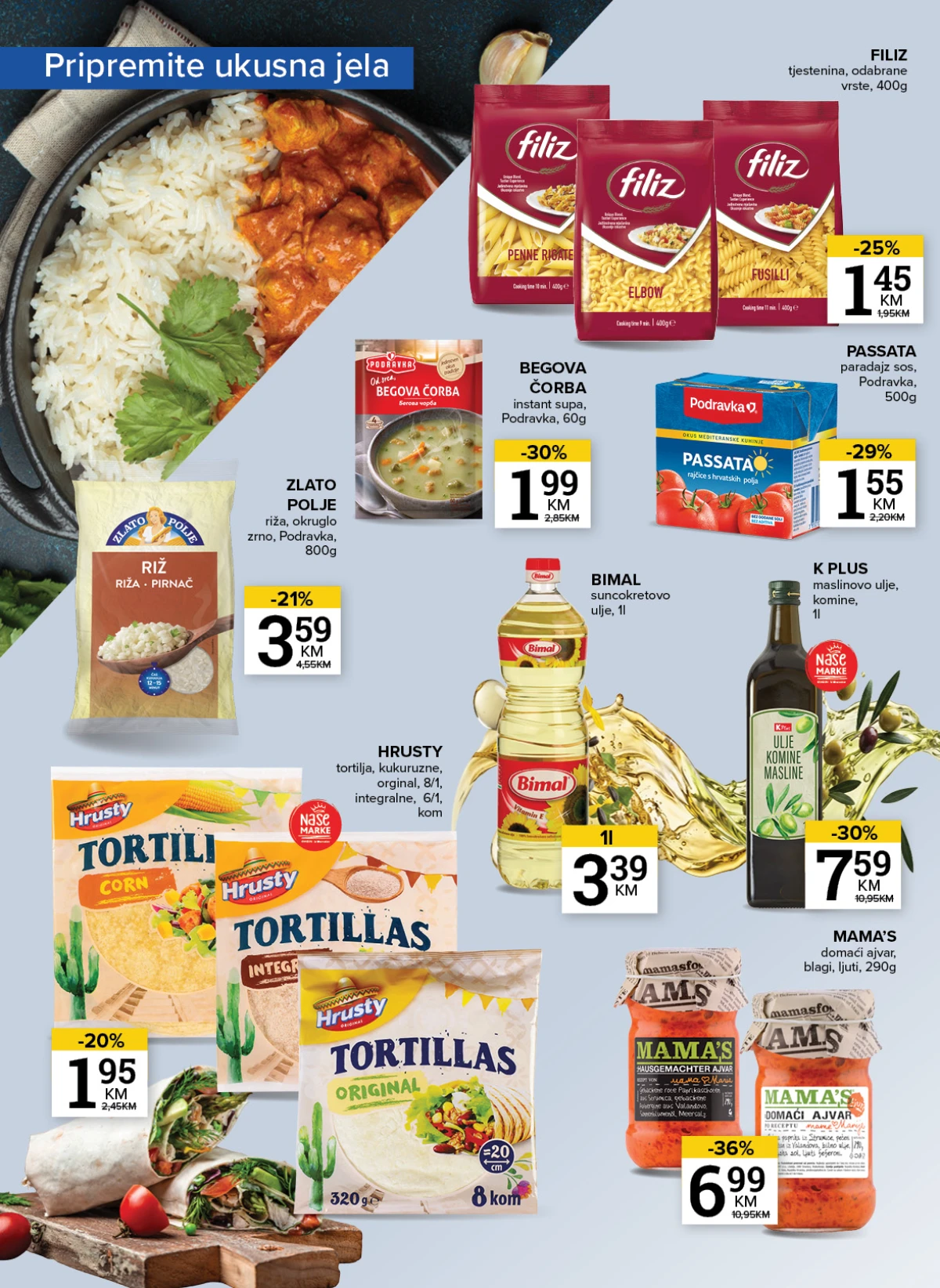 Konzum i Mercator katalog akcija strana 16 – važi od 25.8. do 31.8.2026.