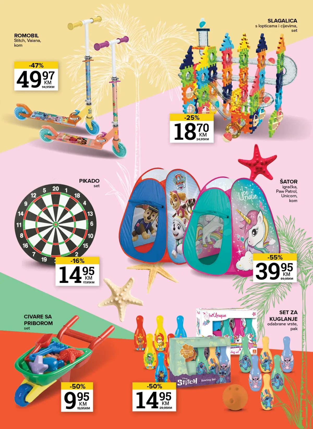 Konzum i Mercator katalog akcija strana 17 – važi od 6.8. do 30.8.2026.