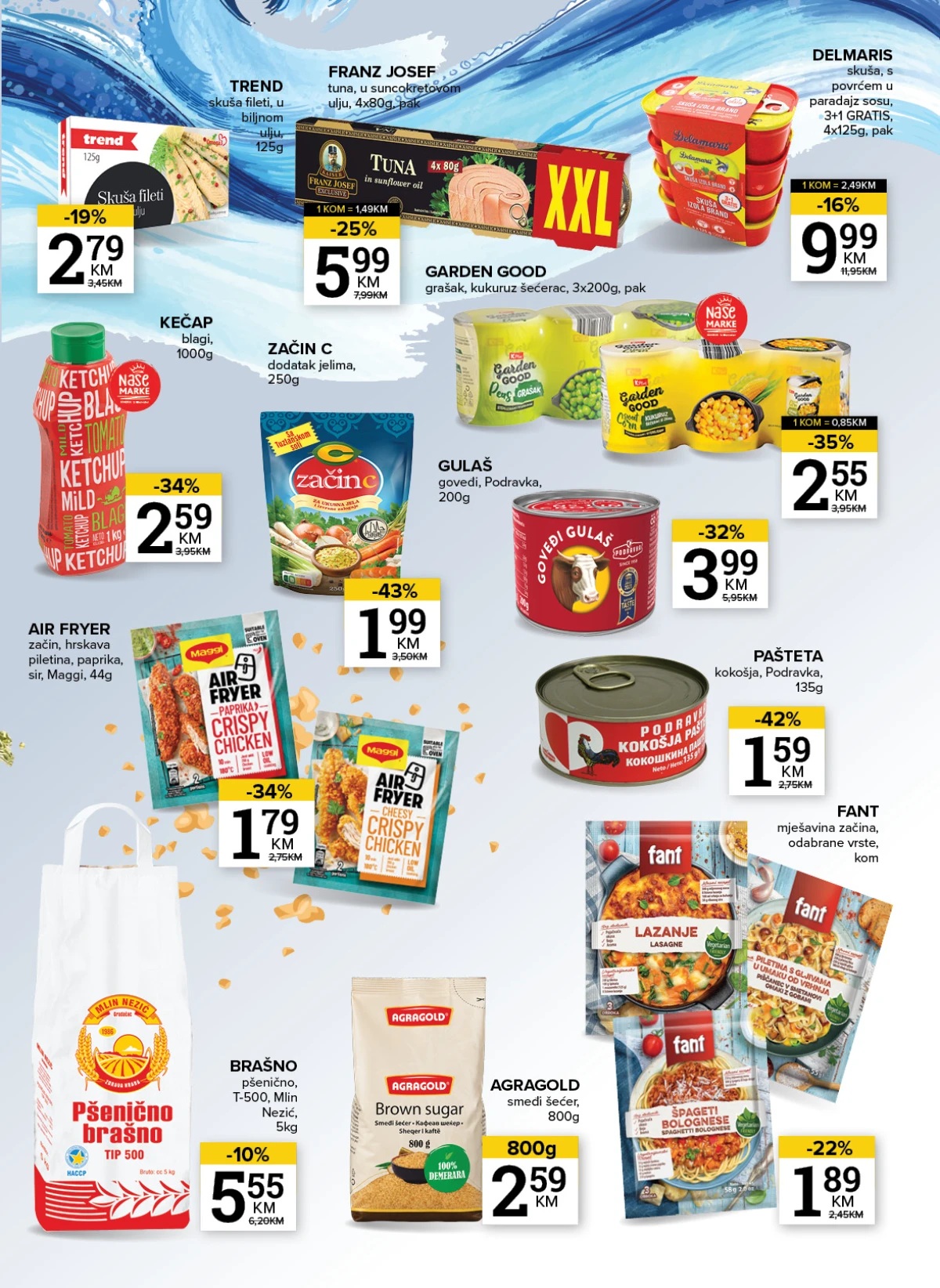 Konzum i Mercator katalog akcija strana 17 – važi od 25.8. do 31.8.2026.