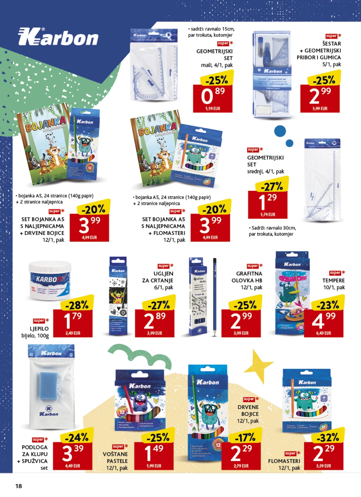 Konzum i Mercator katalog akcija strana 18 – važi od 17.8. do 20.9.2026.