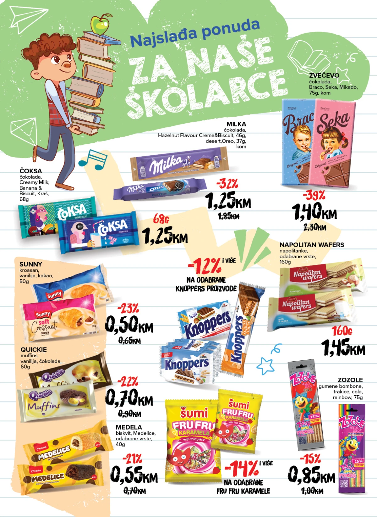 Konzum i Mercator katalog akcija strana 18 – važi od 20.8. do 27.9.2026.