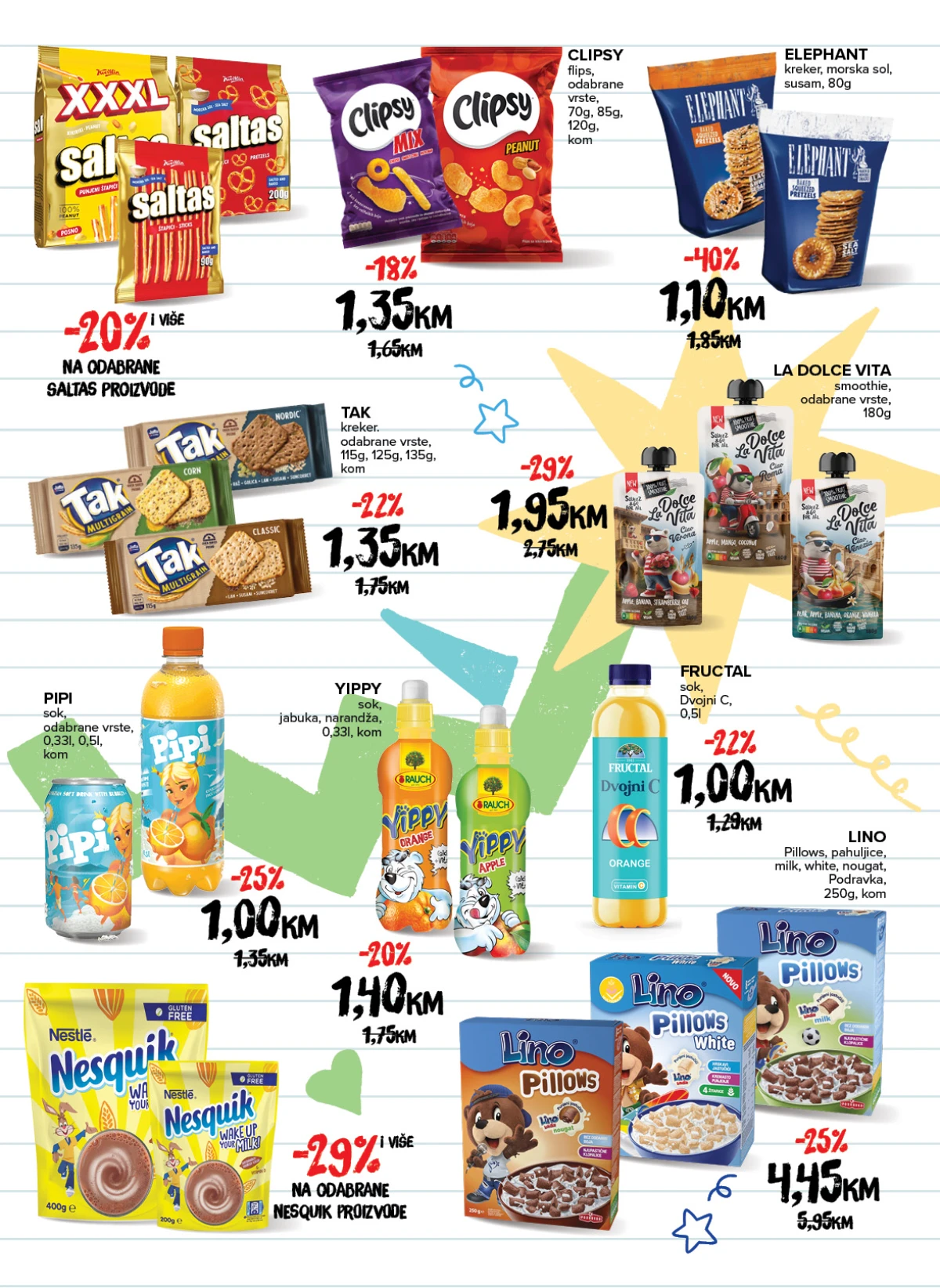 Konzum i Mercator katalog akcija strana 19 – važi od 20.8. do 27.9.2026.