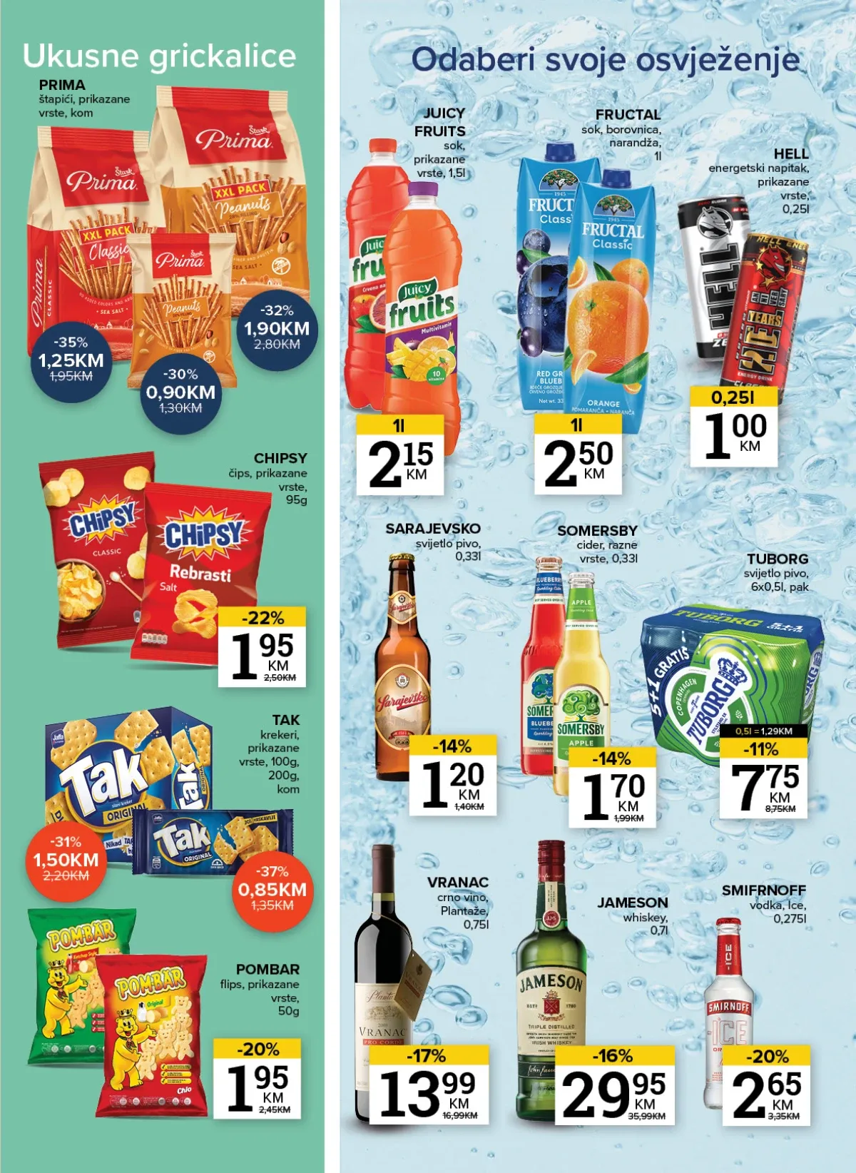 Konzum i Mercator katalog akcija strana 19 – važi od 1.9. do 7.9.2026.