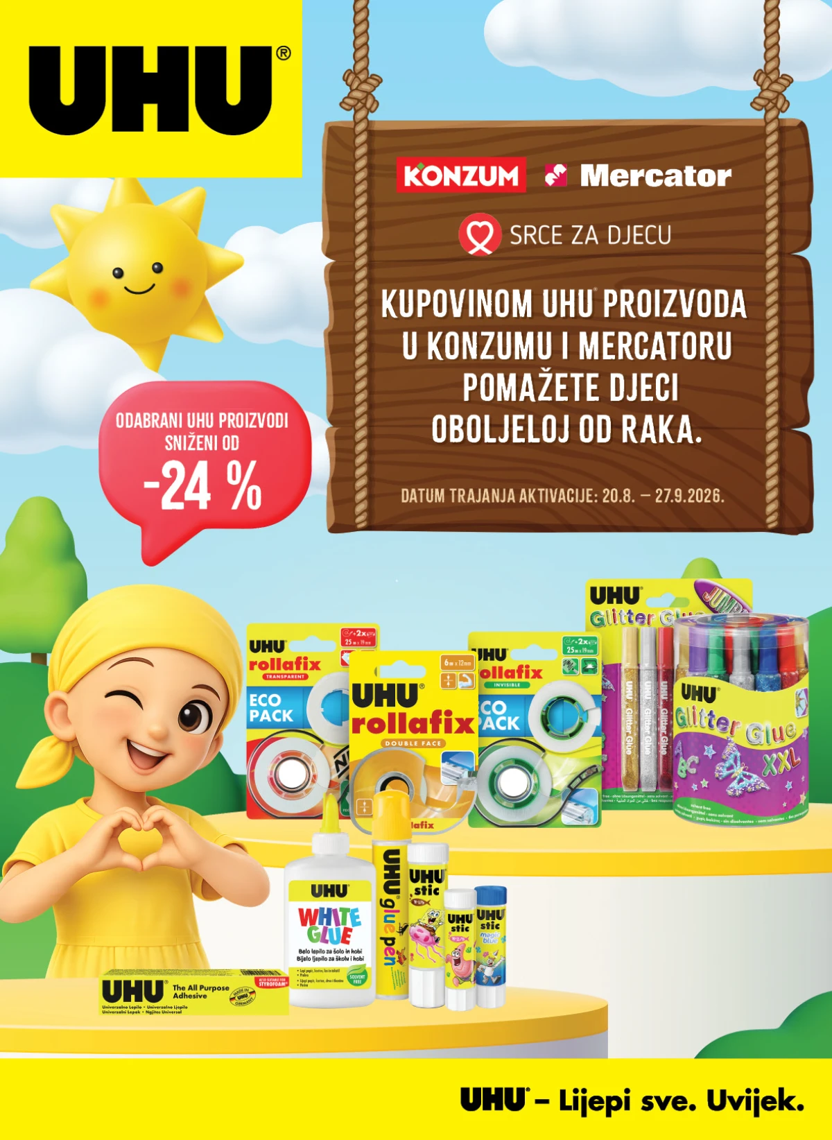 Konzum i Mercator katalog akcija strana 20 – važi od 20.8. do 27.9.2026.