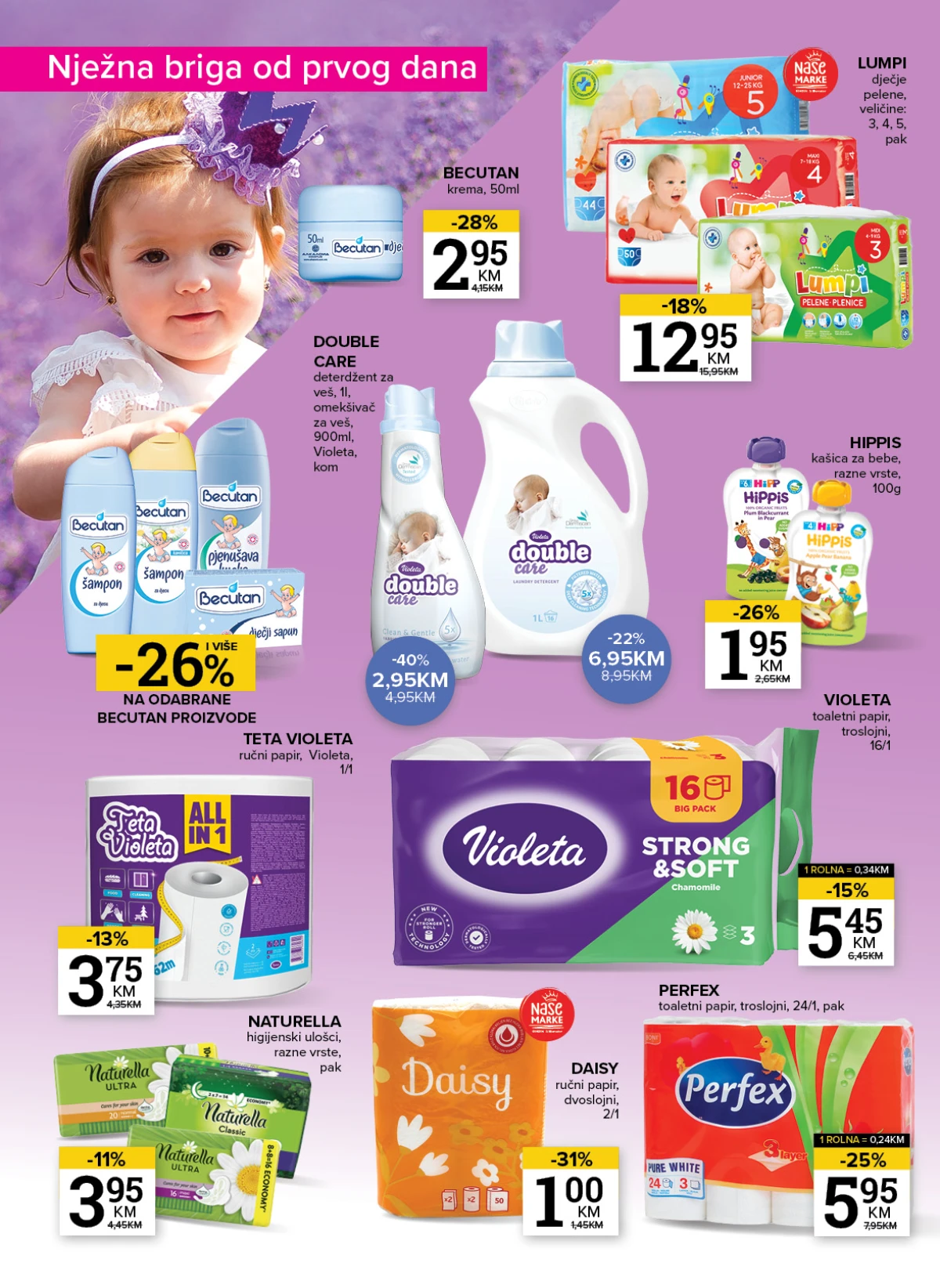 Konzum i Mercator katalog akcija strana 20 – važi od 25.8. do 31.8.2026.