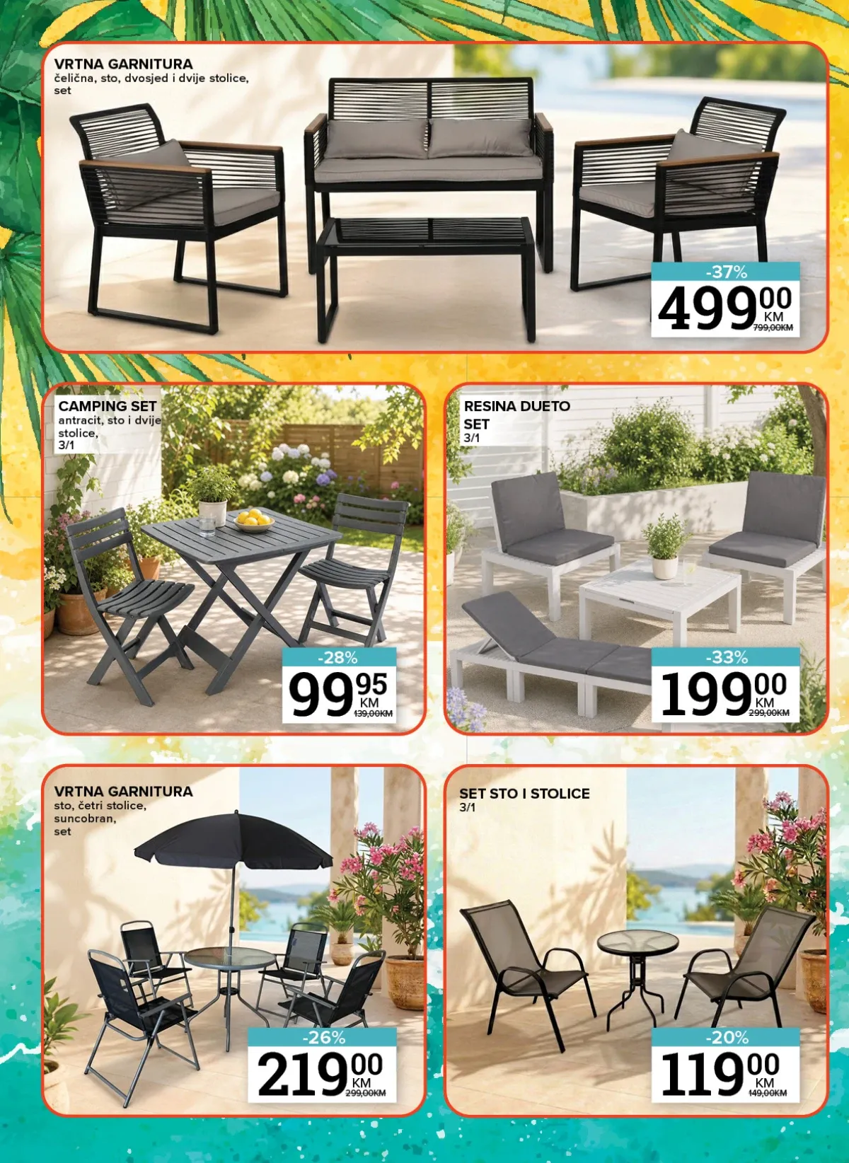 Konzum i Mercator katalog akcija strana 22 – važi od 6.8. do 30.8.2026.
