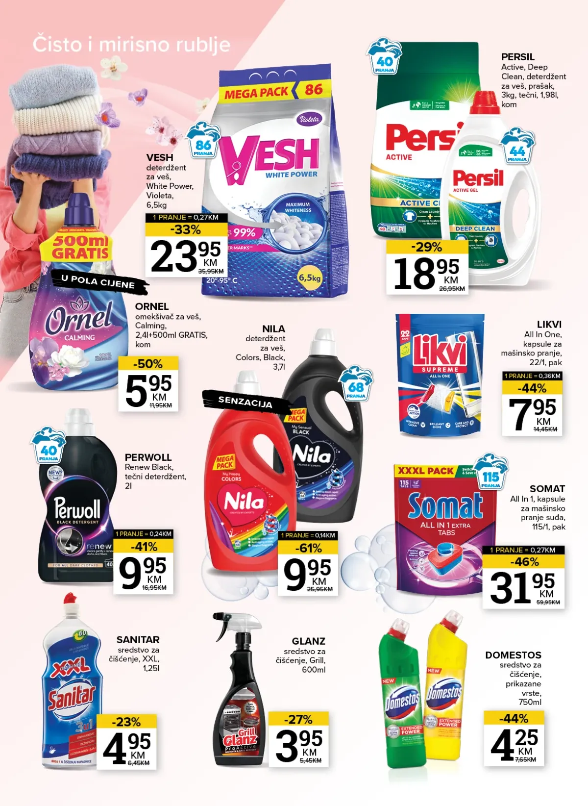 Konzum i Mercator katalog akcija strana 22 – važi od 1.9. do 7.9.2026.