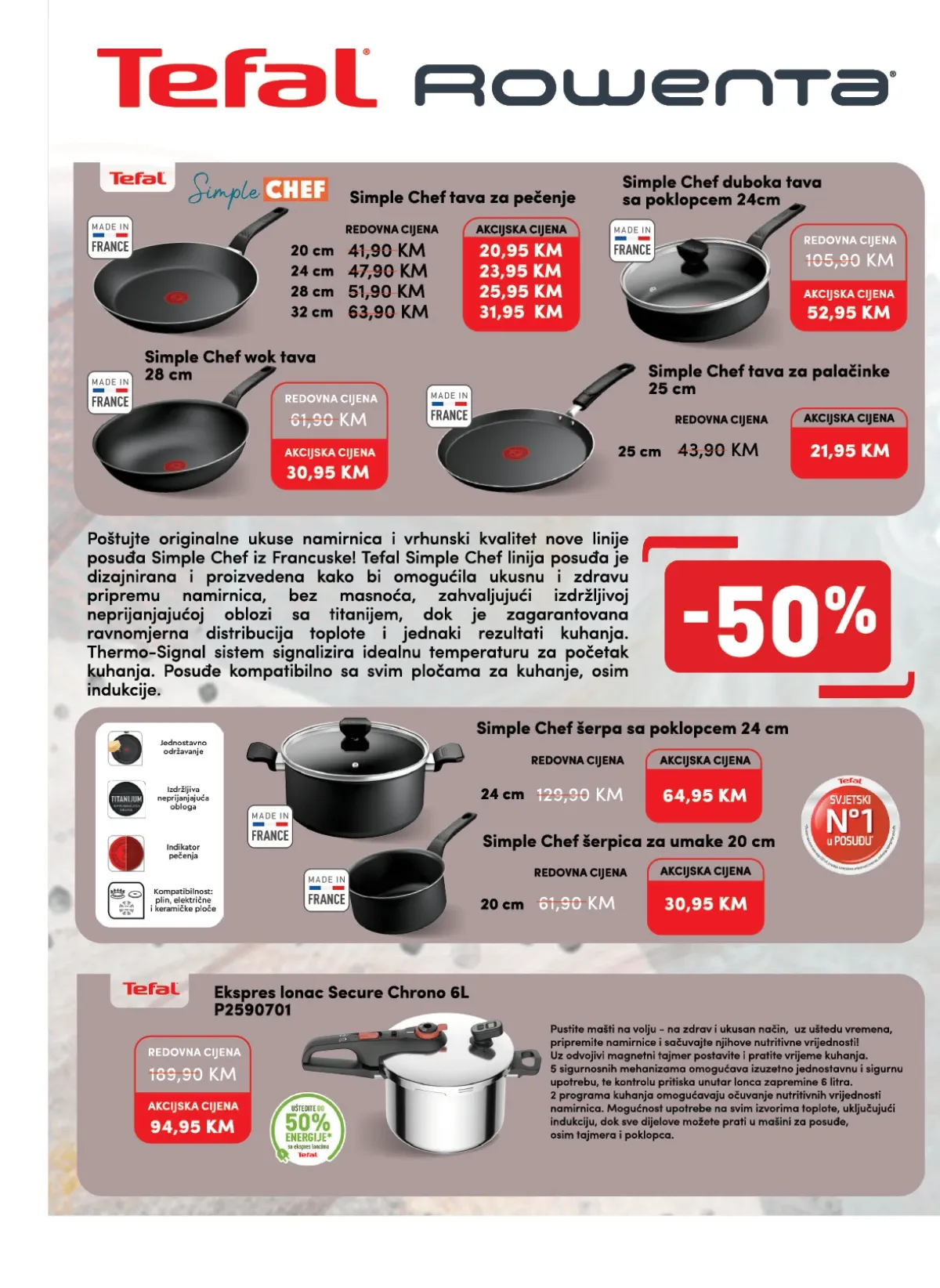 Konzum i Mercator katalog akcija strana 24 – važi od 6.8. do 10.8.2026.